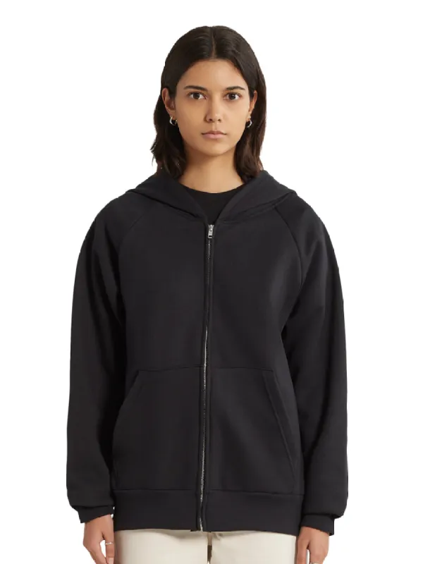 Essential Zip Hoodie - Black sold by C'est beau