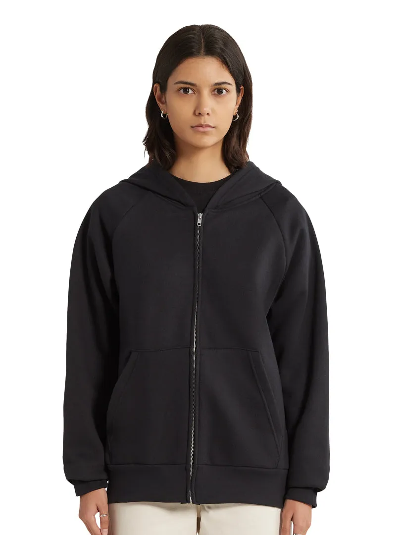 Essential Zip Hoodie - Black sold by C'est beau