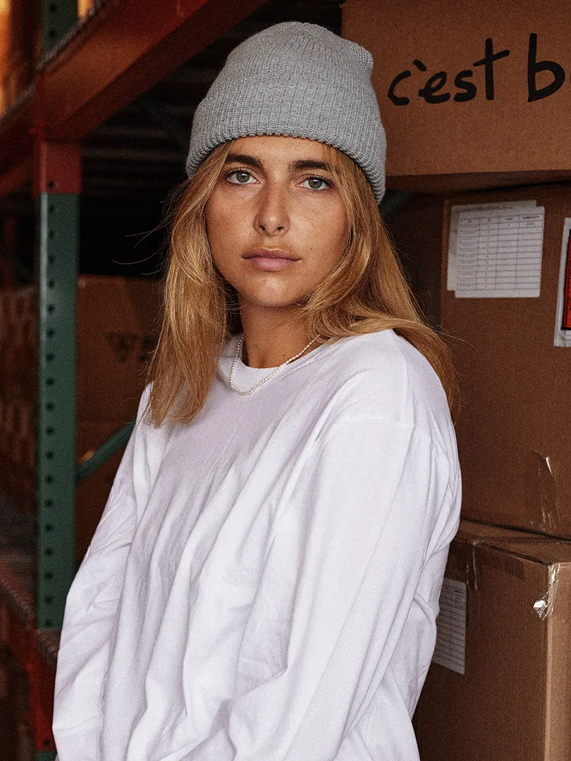 Essential Beanie - Grey sold by C'est beau product image thumbnail 3