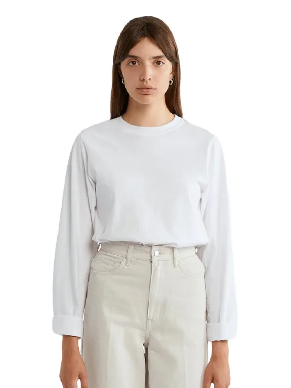 Essential Long Sleeve - White sold by C'est beau