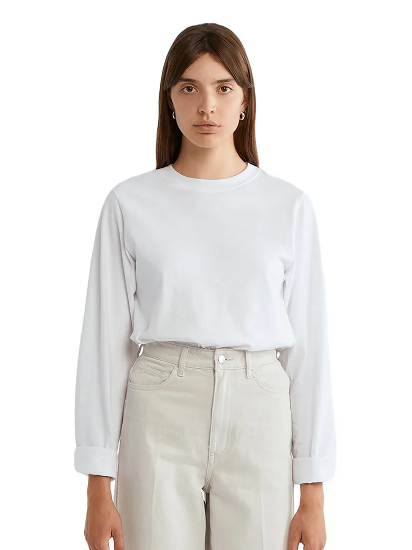 Essential Long Sleeve - White sold by C'est beau