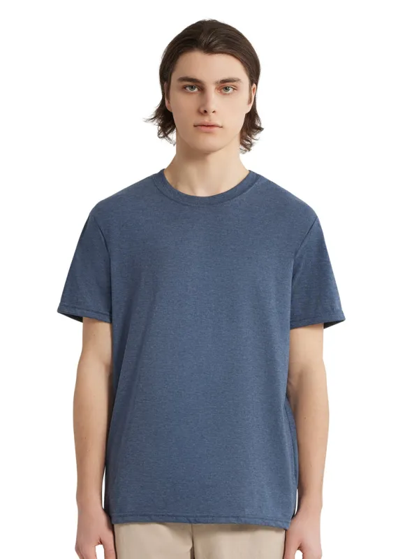 Essential T-Shirt - Heather Blue sold by C'est beau