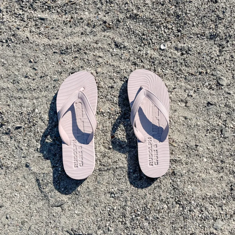 Rudolph Care x Sleepers Pink Flip Flop sold by Sleepers