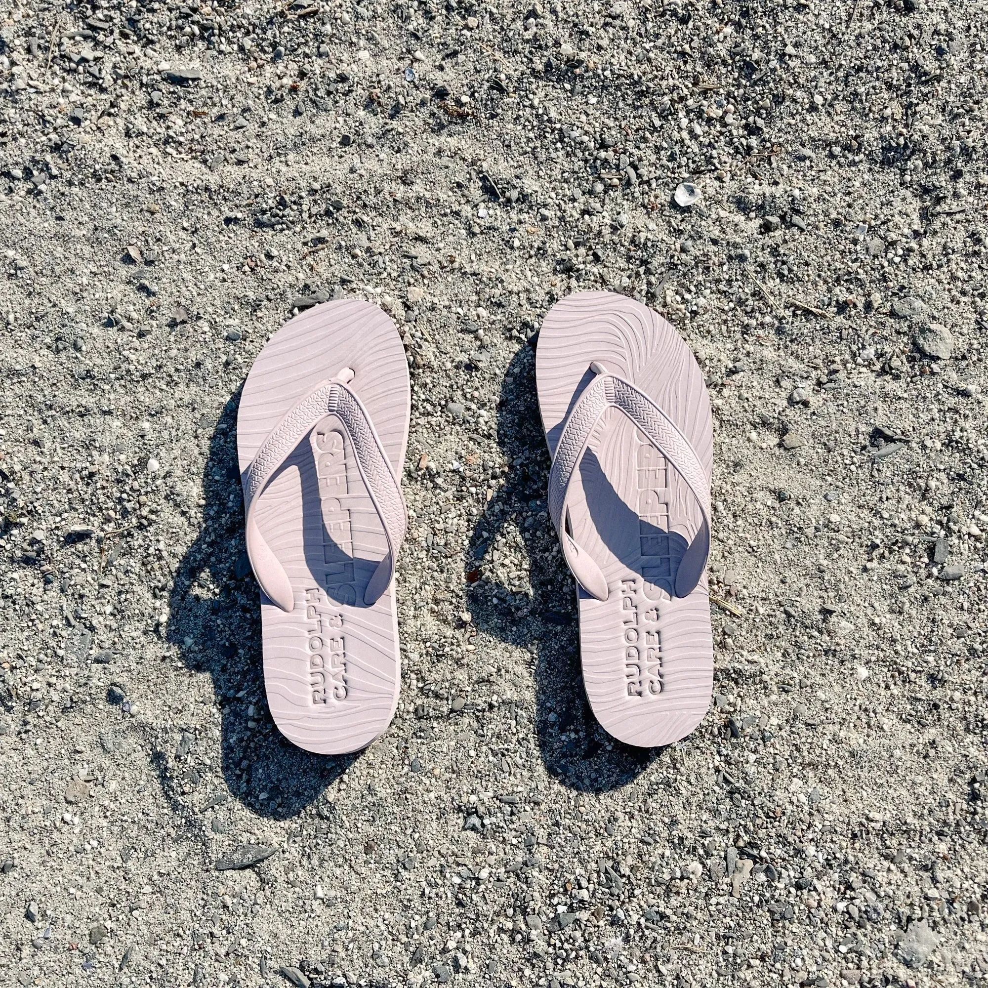 Rudolph Care x Sleepers Pink Flip Flop sold by Sleepers