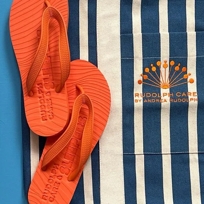 Rudolph Care x Sleepers Orange Flip Flop sold by Sleepers product image thumbnail 2