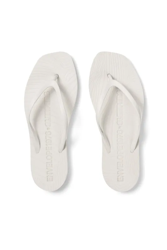 Envelope x Sleepers White Flip Flop sold by Sleepers