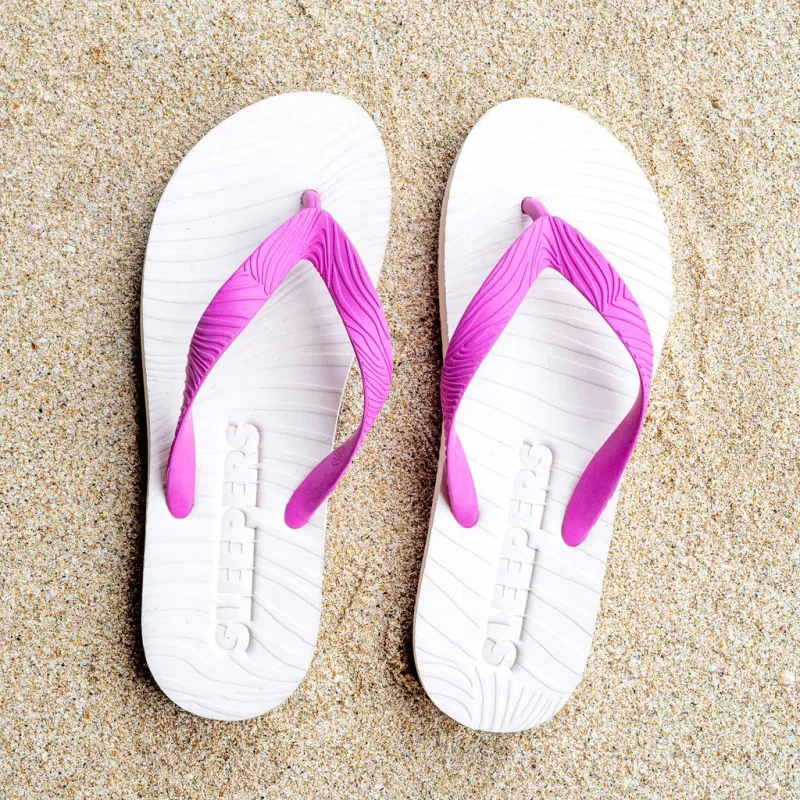 Slim Wide strap Eggnog with Fucsia sold by Sleepers