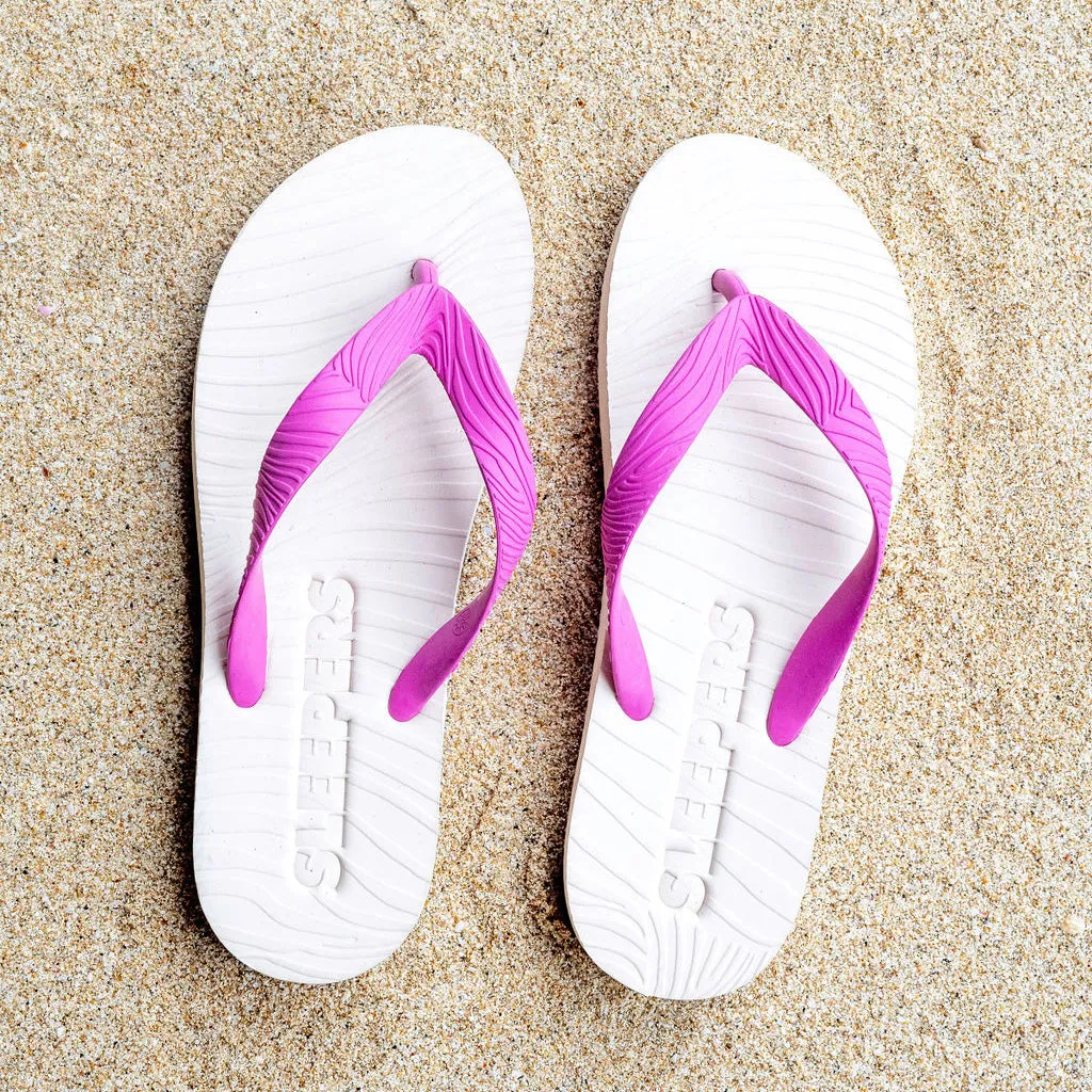 Slim Wide strap Eggnog with Fucsia sold by Sleepers