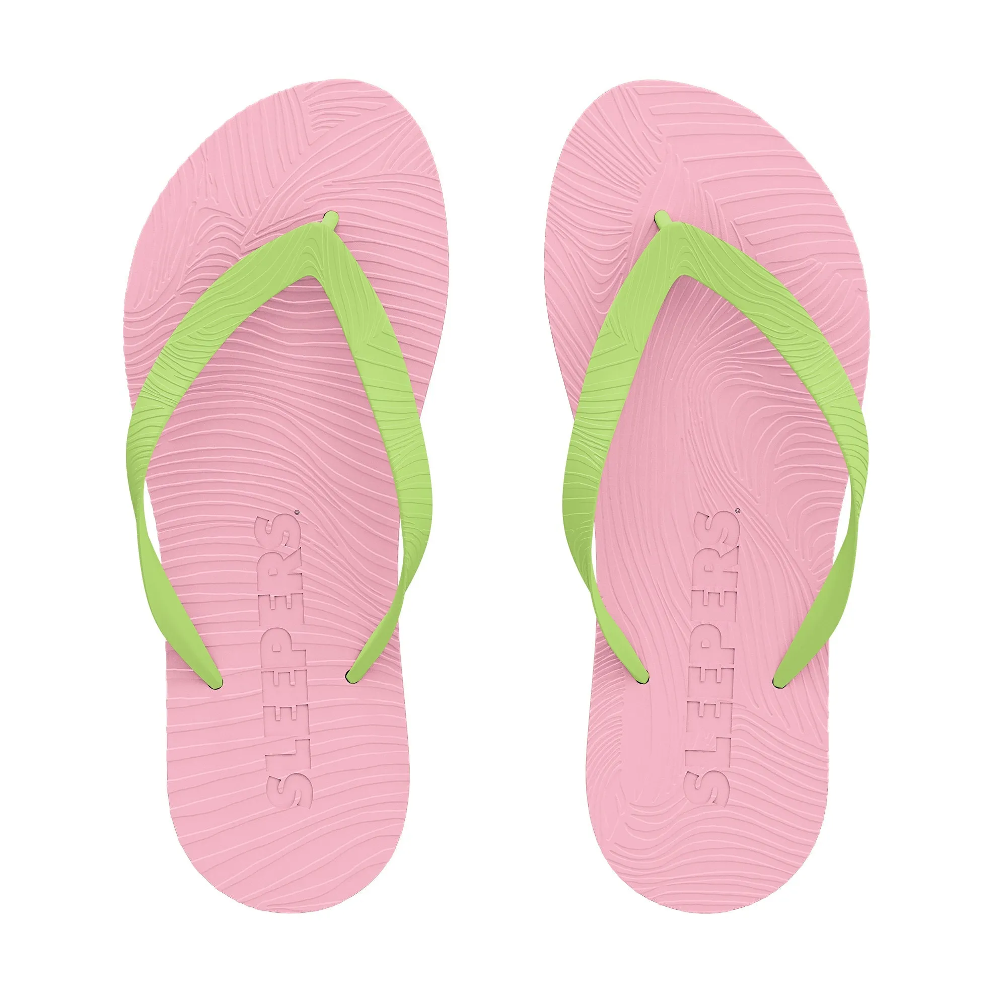 Slim Wide strap Pink with Green Strap sold by Sleepers product image thumbnail 2