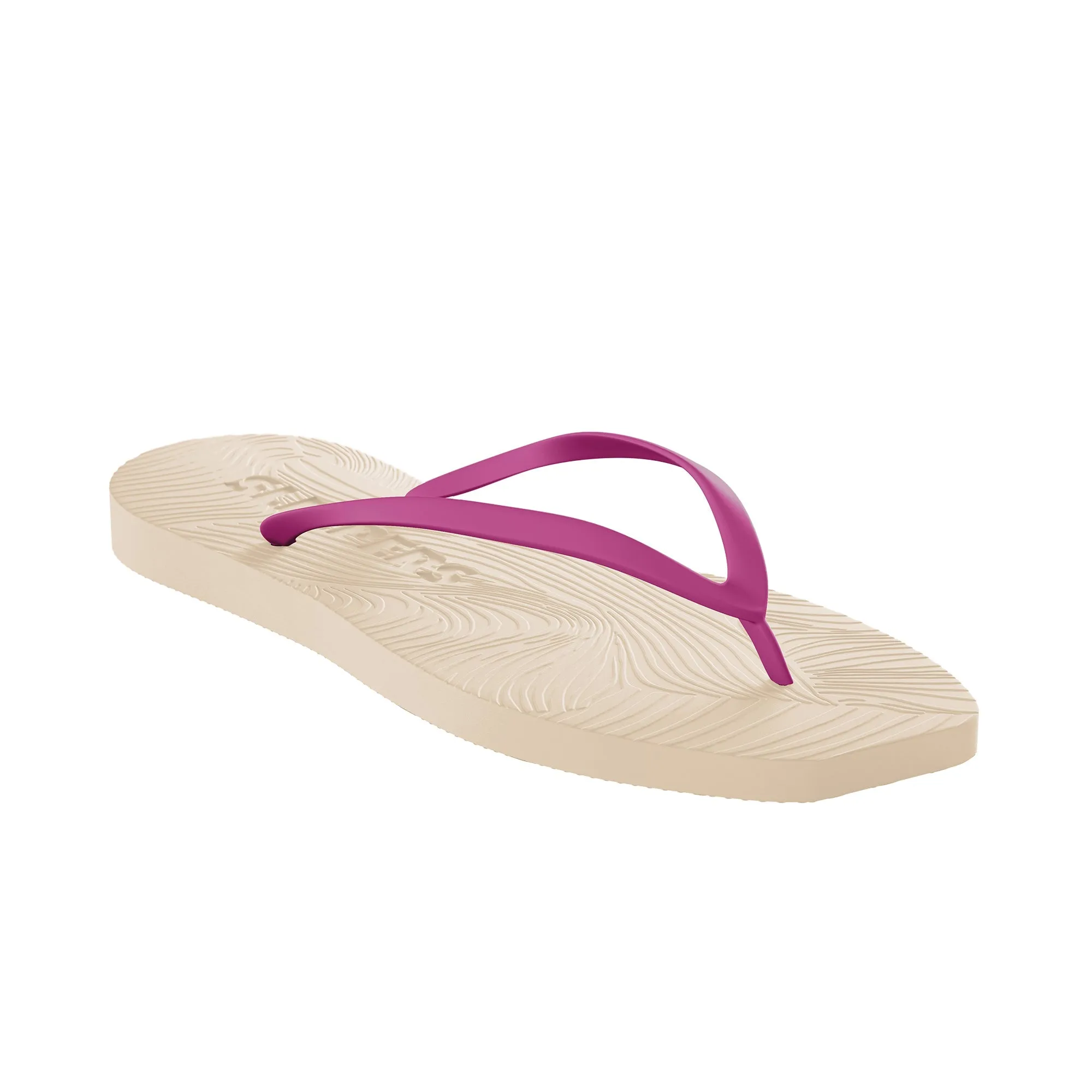 Tapered Eggnog med Festival Fucsia strap Flip Flop sold by Sleepers product image thumbnail 3