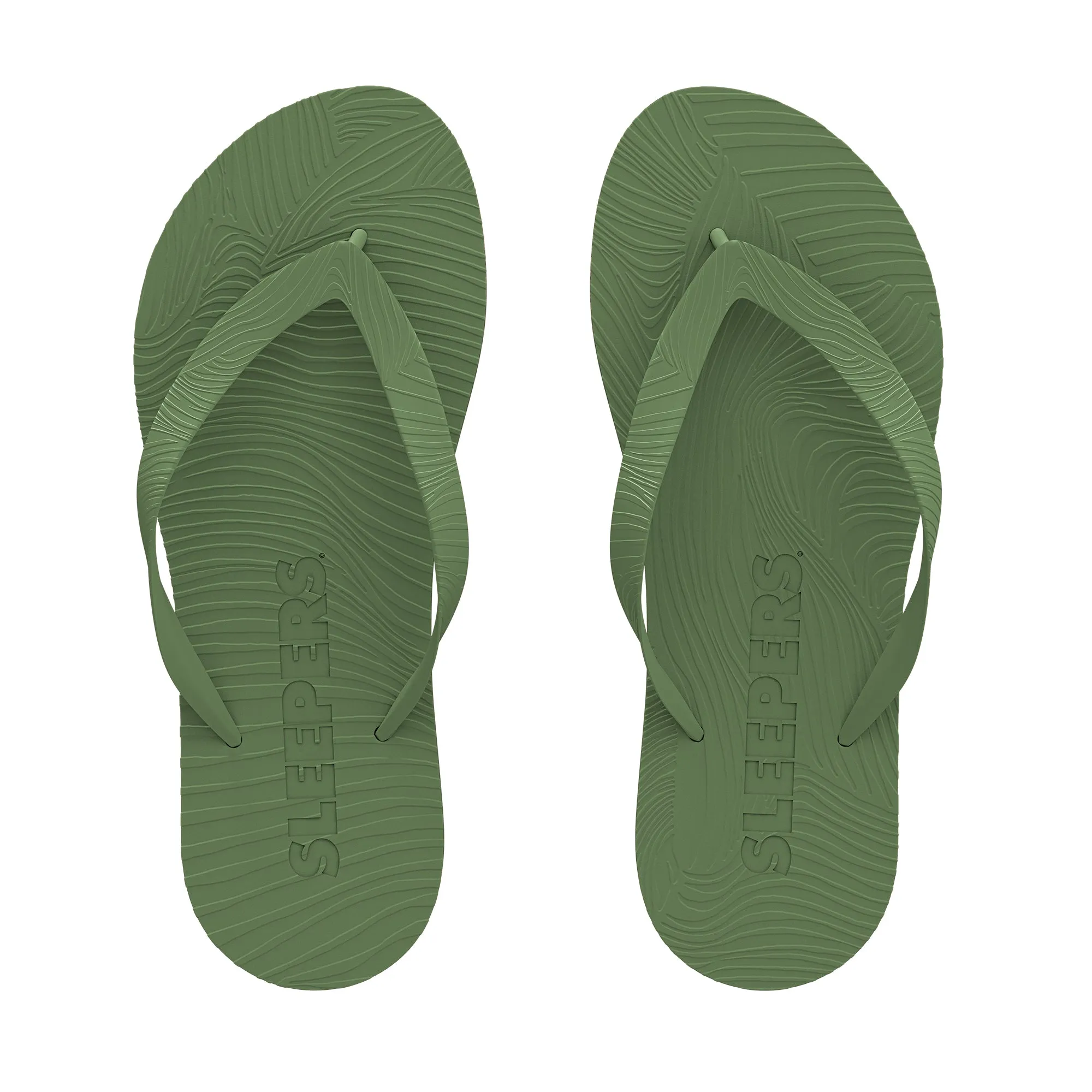 Mens Green Flip Flop sold by Sleepers product image thumbnail 2