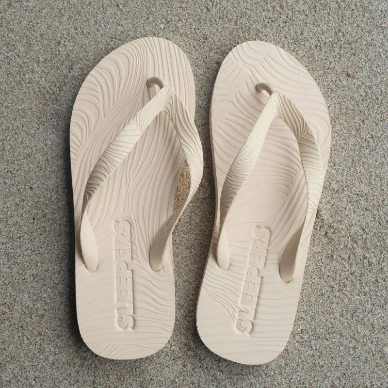 Mens Eggnog Flip Flop sold by Sleepers