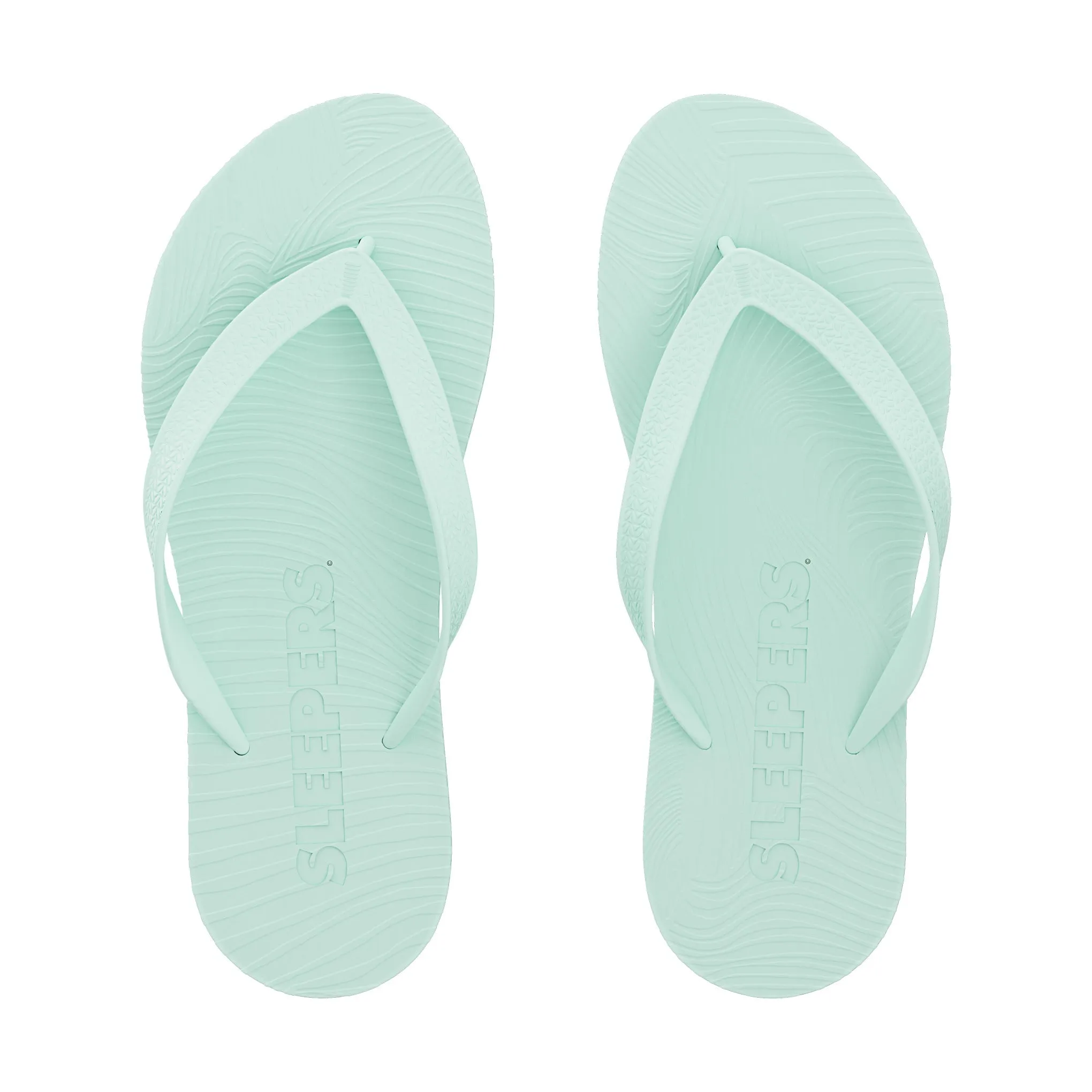 Slim Wide Strap Bay Mint Flip Flop sold by Sleepers product image thumbnail 2