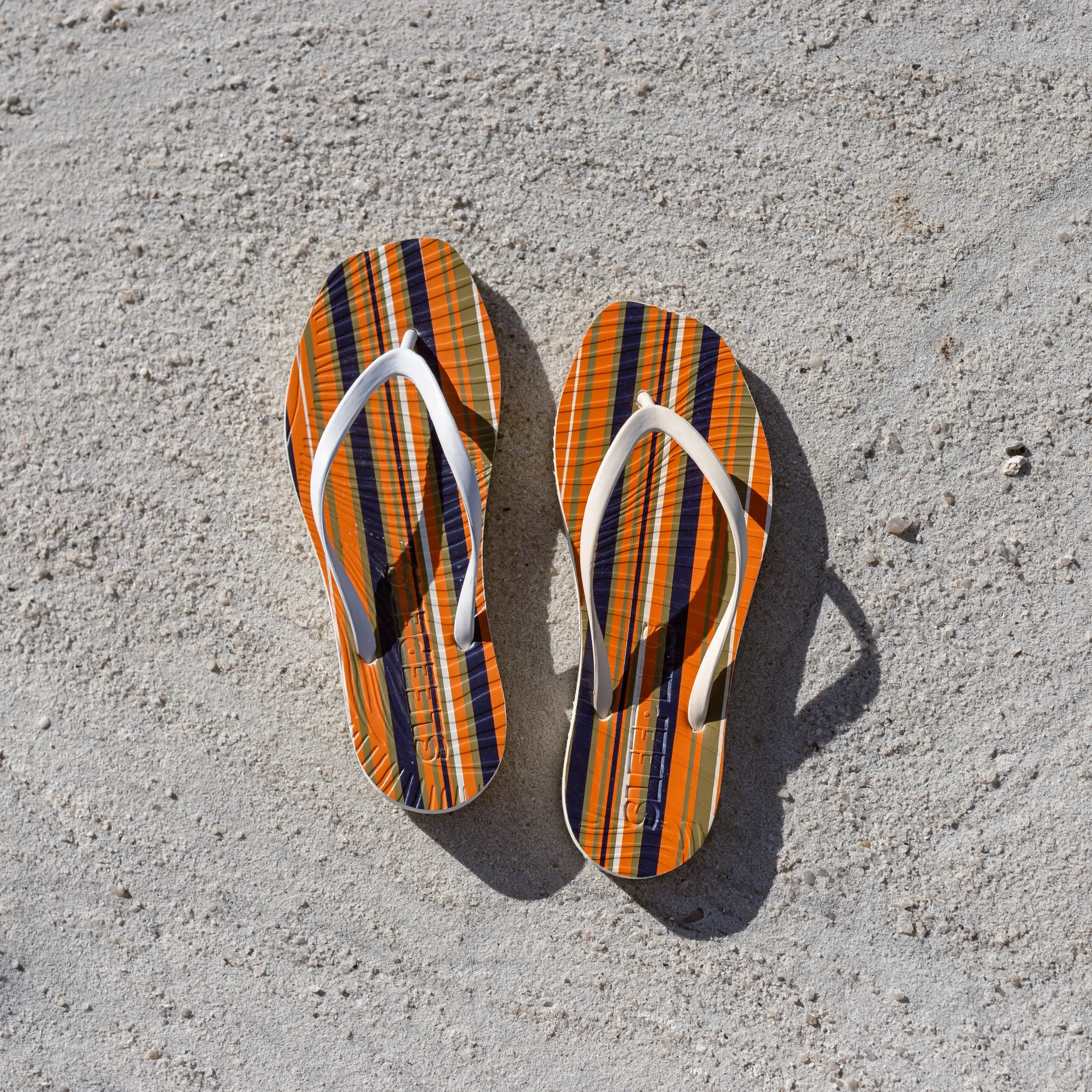 Tapered 1970 Stripe Flip Flop sold by Sleepers