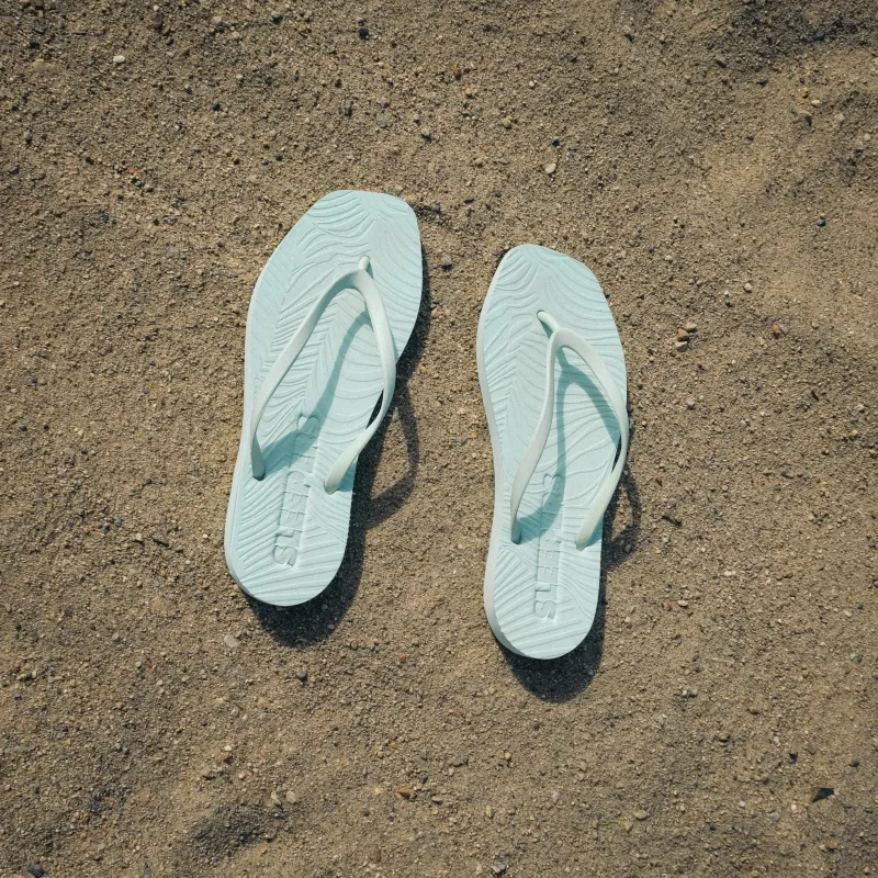 Tapered Bay Mint Flip Flop sold by Sleepers