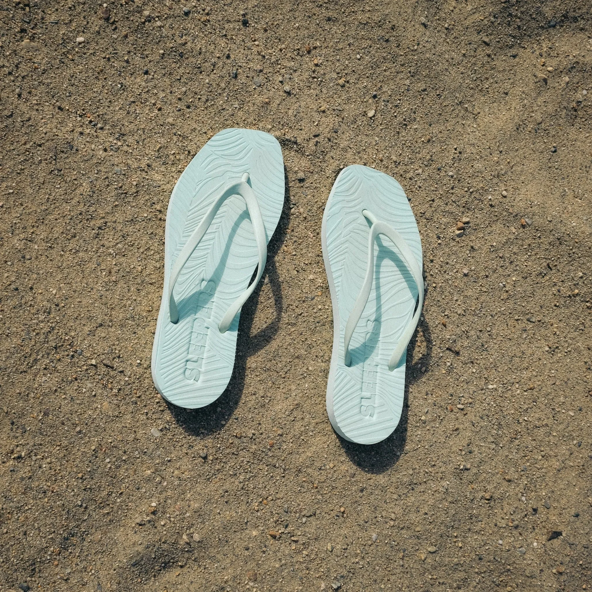Tapered Bay Mint Flip Flop sold by Sleepers