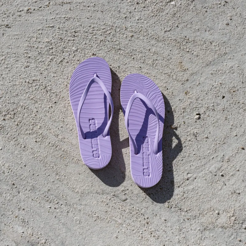Slim Lavender Flip Flop sold by Sleepers