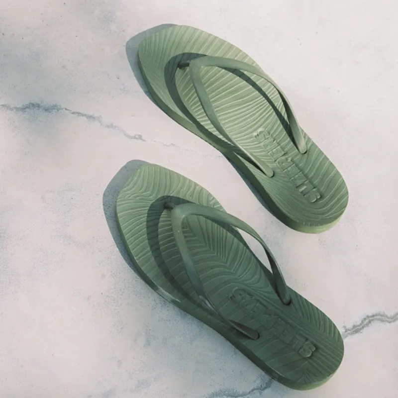 Tapered Green Flip Flop sold by Sleepers