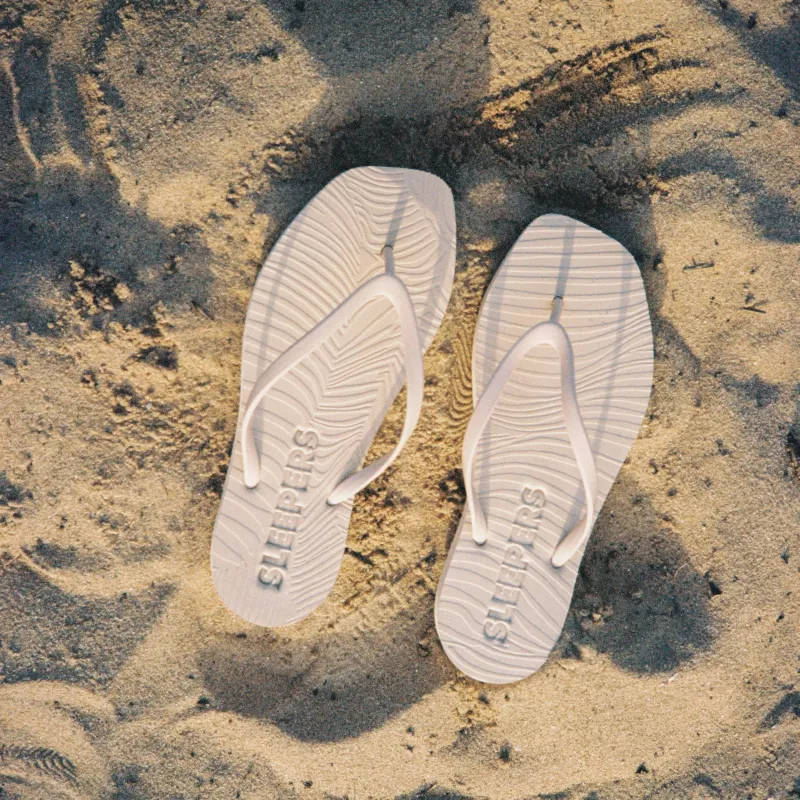 Tapered Beige Flip Flop sold by Sleepers