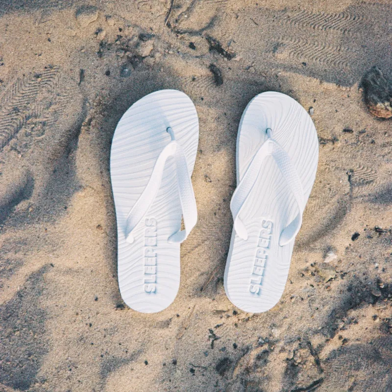 Slim Wide Strap White sold by Sleepers