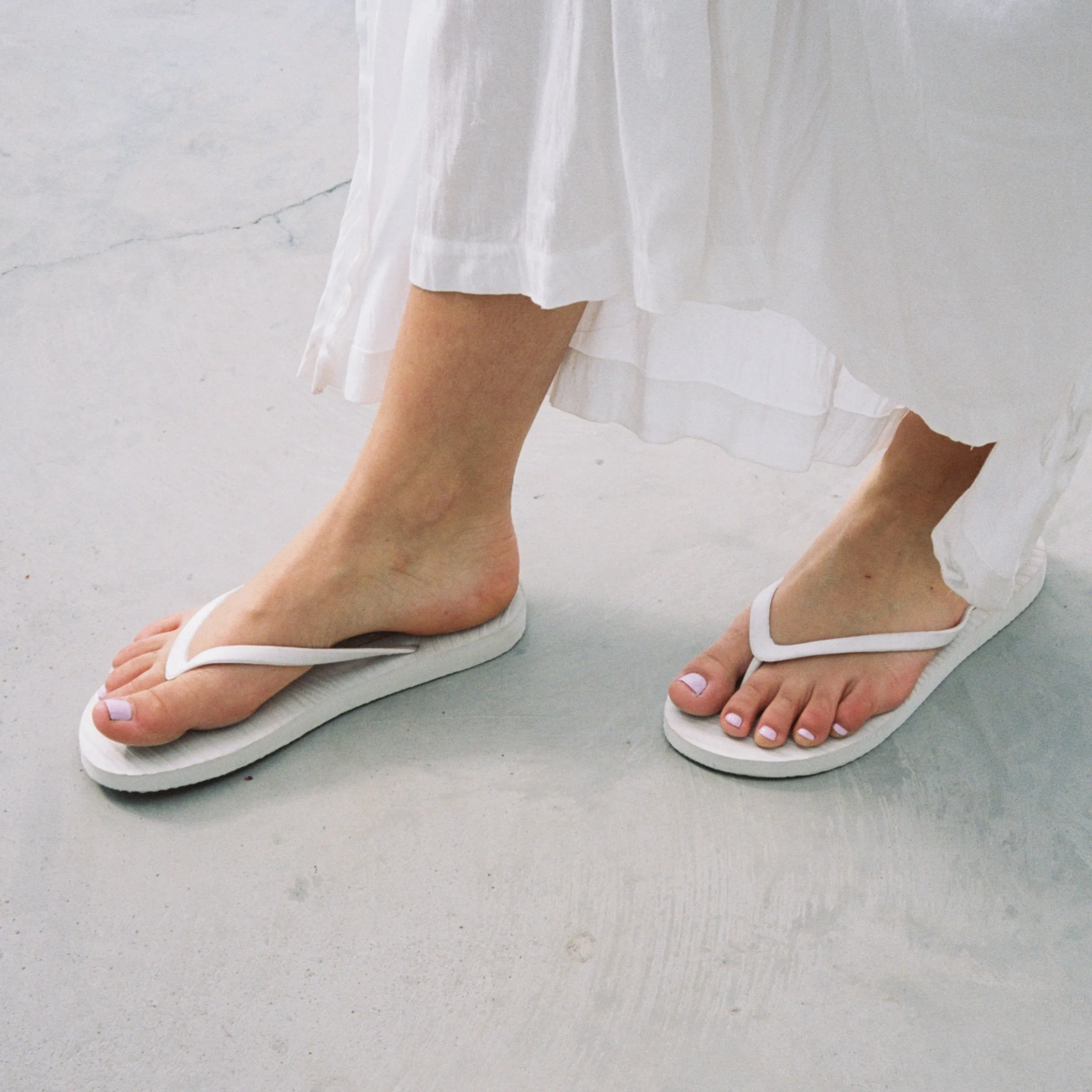 Slim White Flip Flop sold by Sleepers product image thumbnail 2