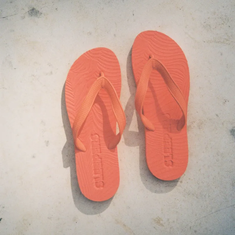 Mens Orange Flip Flop sold by Sleepers