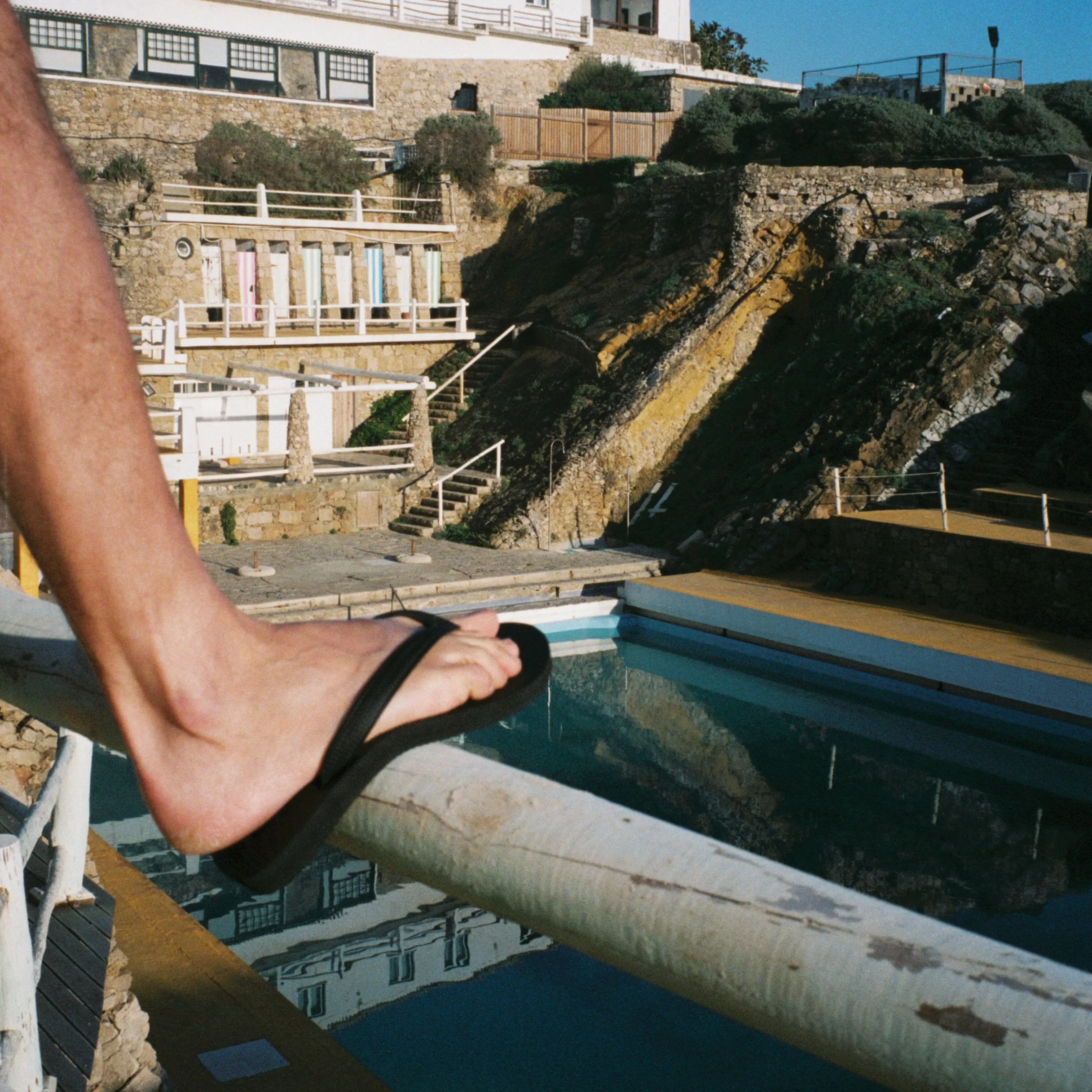 Mens Black Flip Flop sold by Sleepers product image thumbnail 4