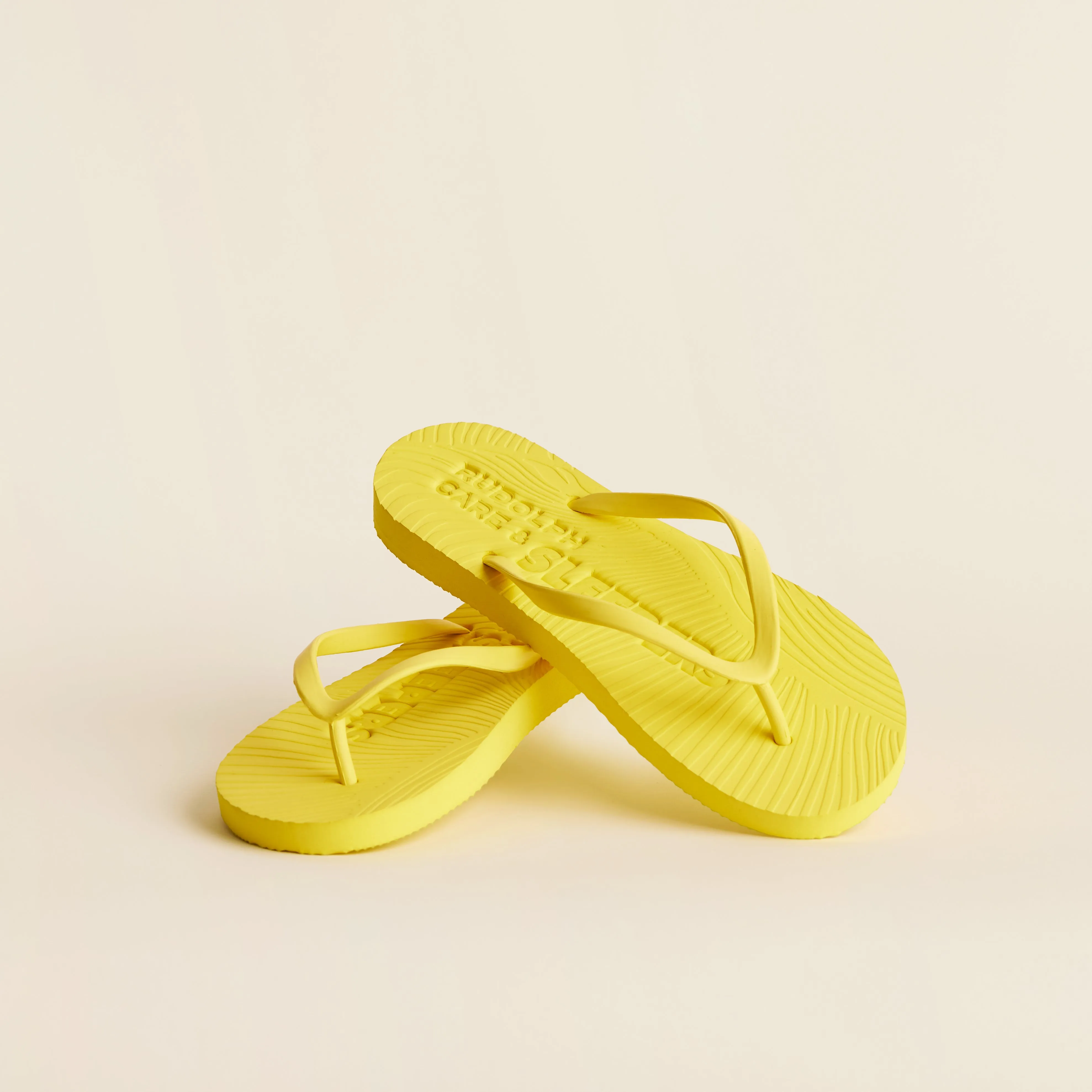 Rudolph Care x Sleepers Yellow Flip Flop sold by Sleepers product image thumbnail 2