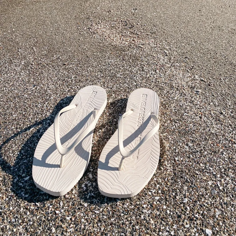 Envelope x Sleepers Eggnog Flip Flop made by Sleepers