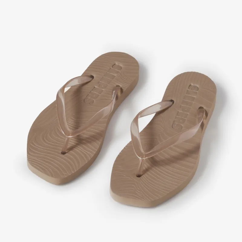 Tapered Sand Trans Flip Flop made by Sleepers