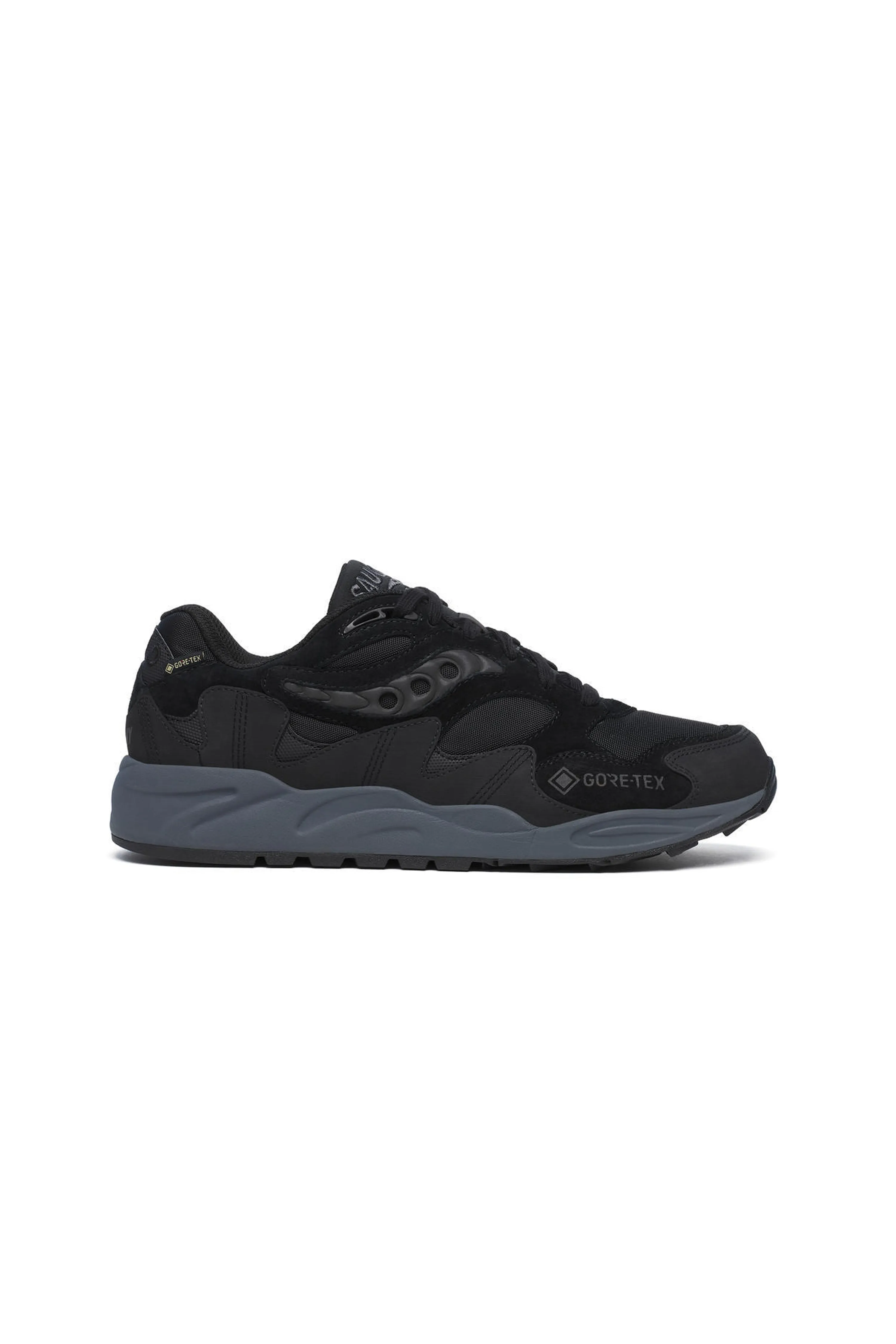 Saucony - Grid Shadow 2 GTX Black/Metallic sold by SECTION 35