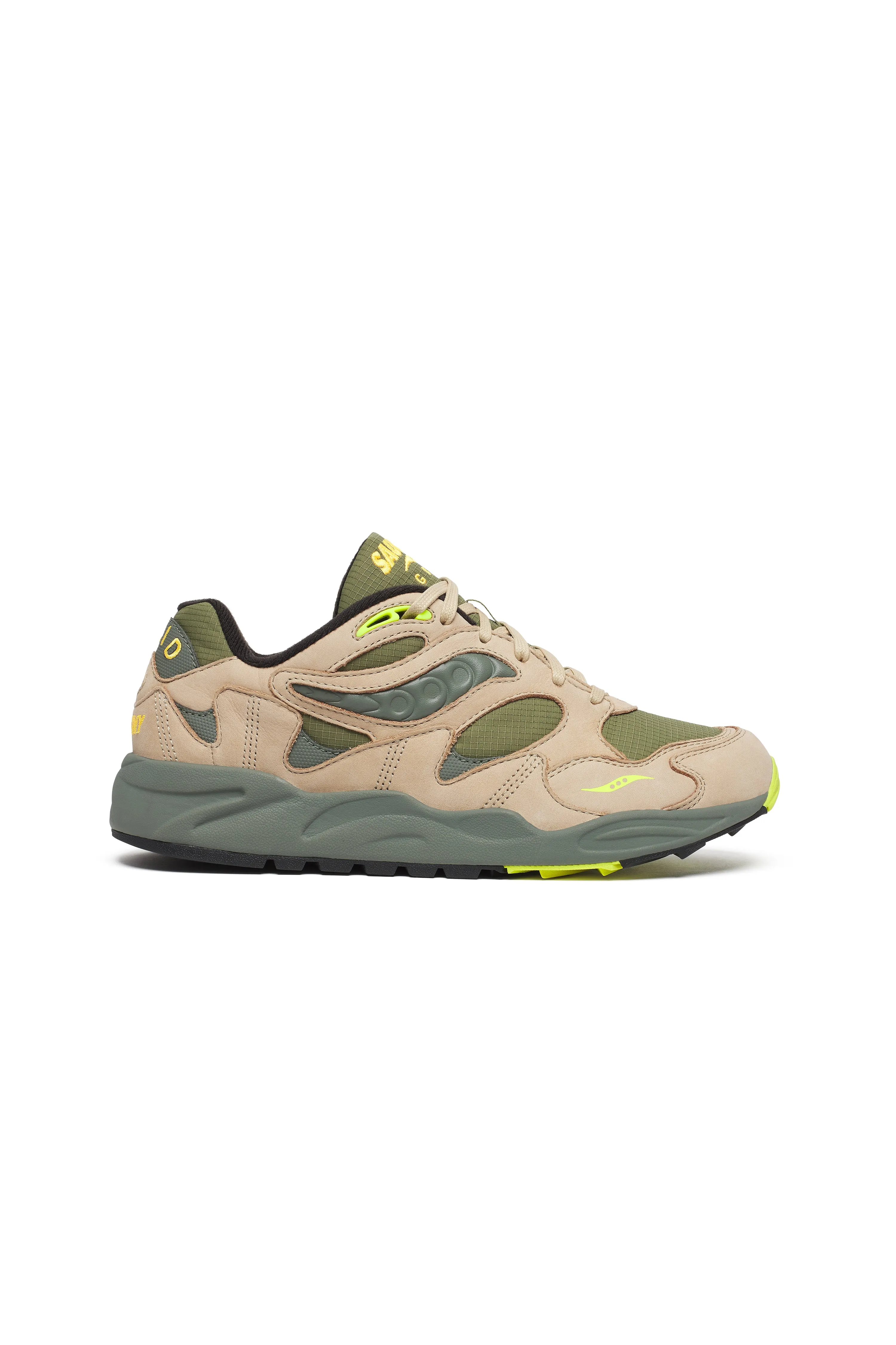 Saucony - Grid Shadow 2 Premium Avocado/Beige sold by SECTION 35