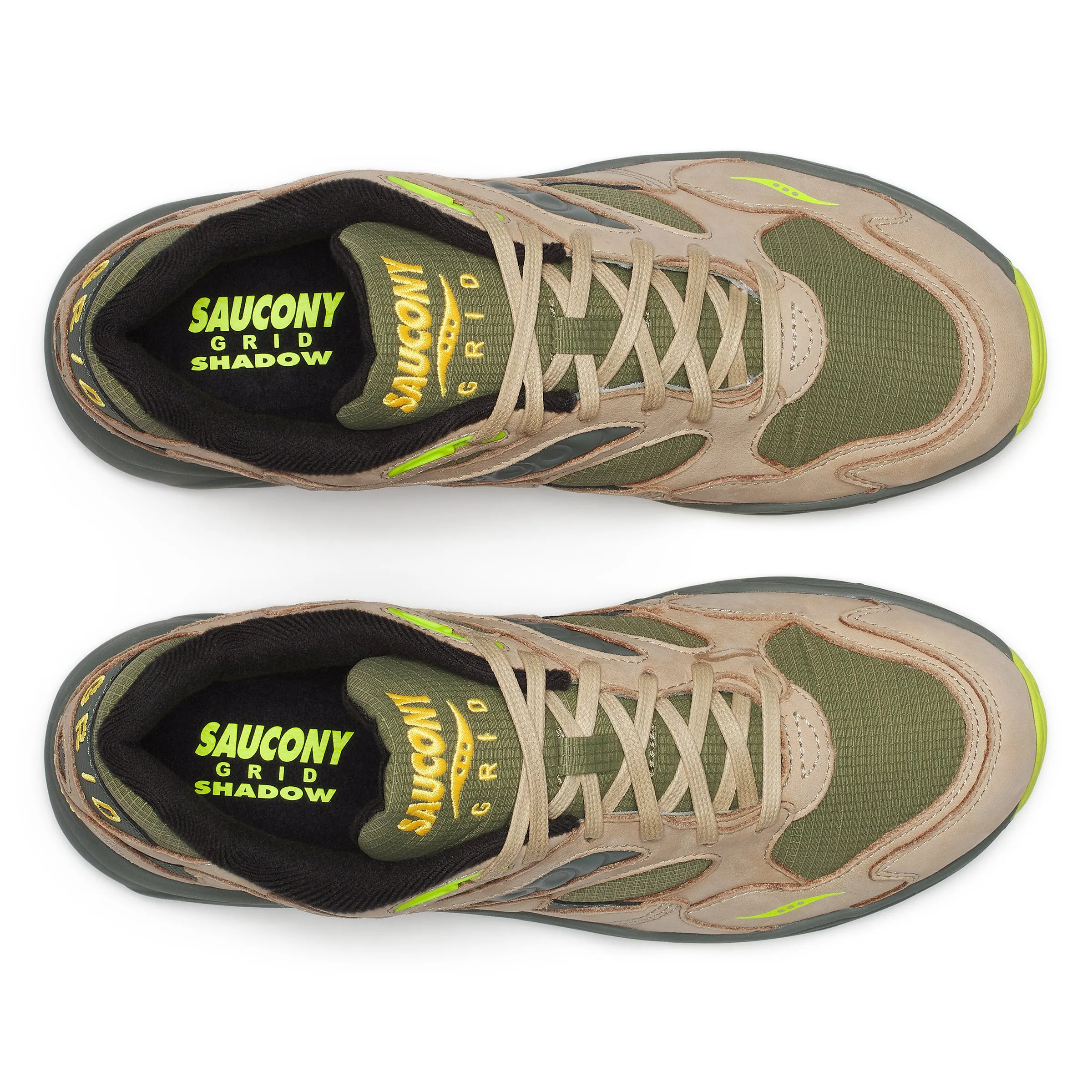 Saucony - Grid Shadow 2 Premium Avocado/Beige sold by SECTION 35 product image thumbnail 4