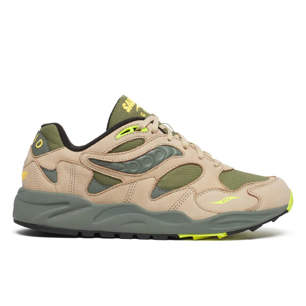 Saucony - Grid Shadow 2 Premium Avocado/Beige sold by SECTION 35 product image thumbnail 2