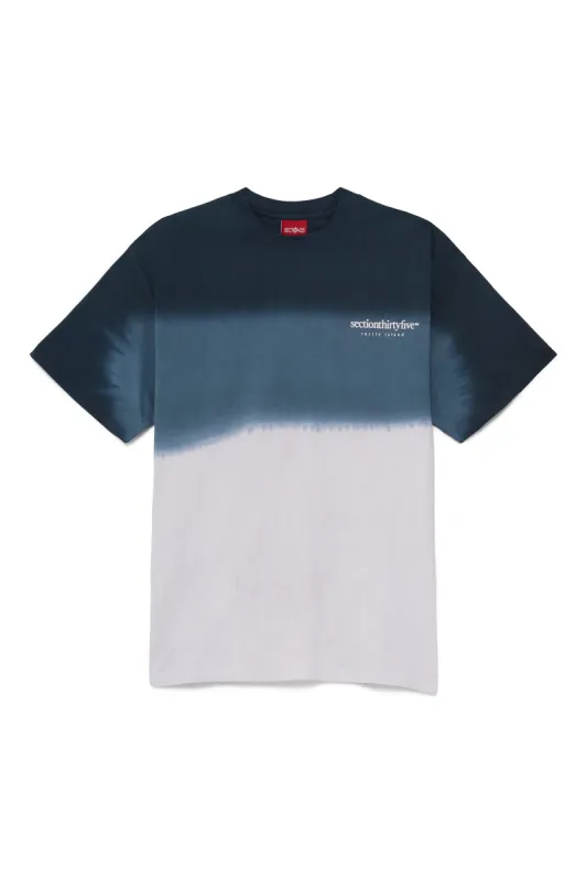 Dip Dye Wordmark Tee - Black sold by SECTION 35