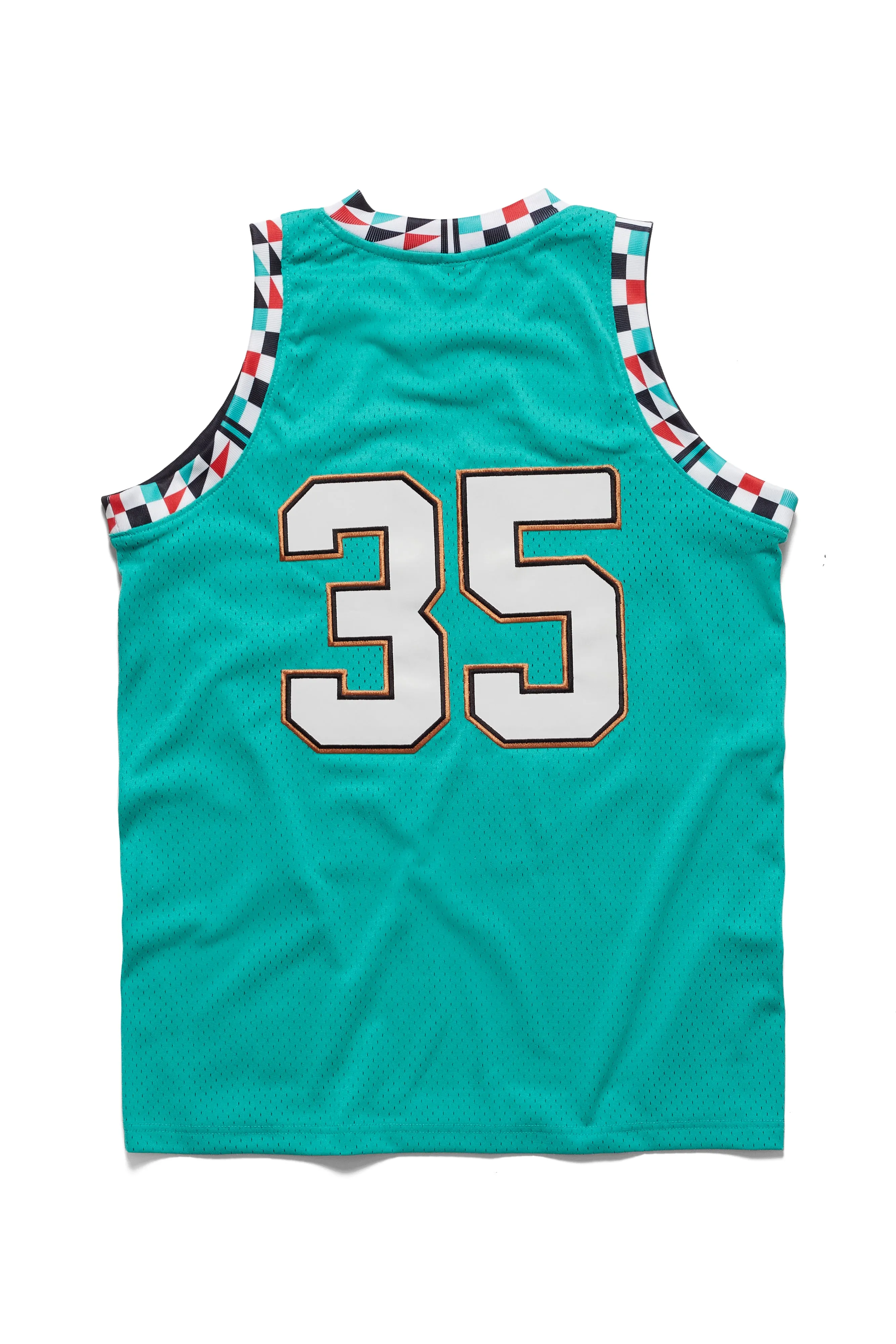 Salish Sea Teal Swingman Jersey by Mitchell & Ness sold by SECTION 35 product image thumbnail 2