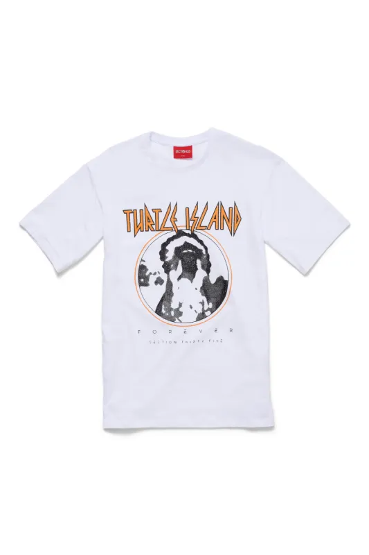 Turtle Island 4Ever Tee - White sold by SECTION 35