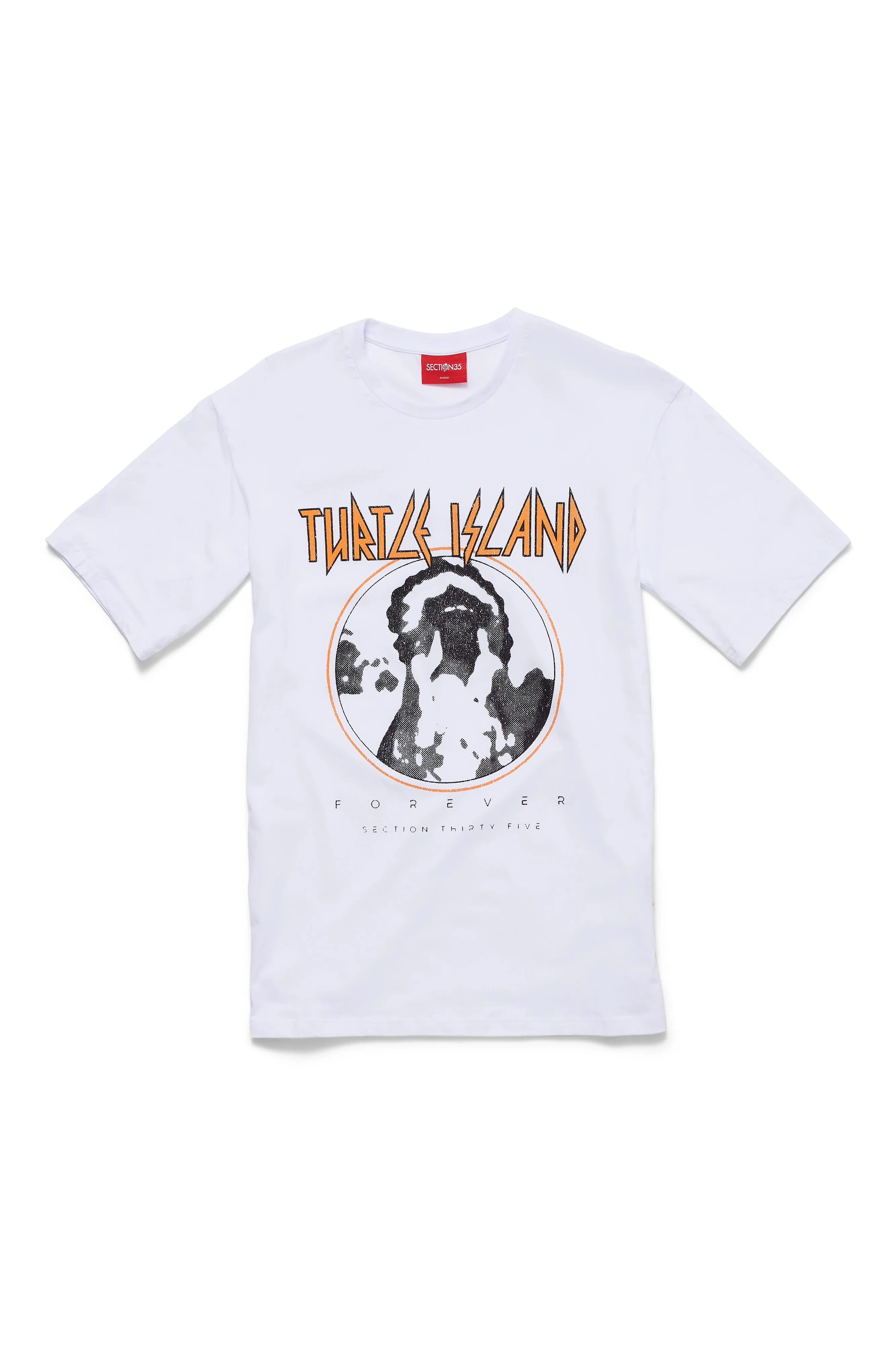 Turtle Island 4Ever Tee - White sold by SECTION 35
