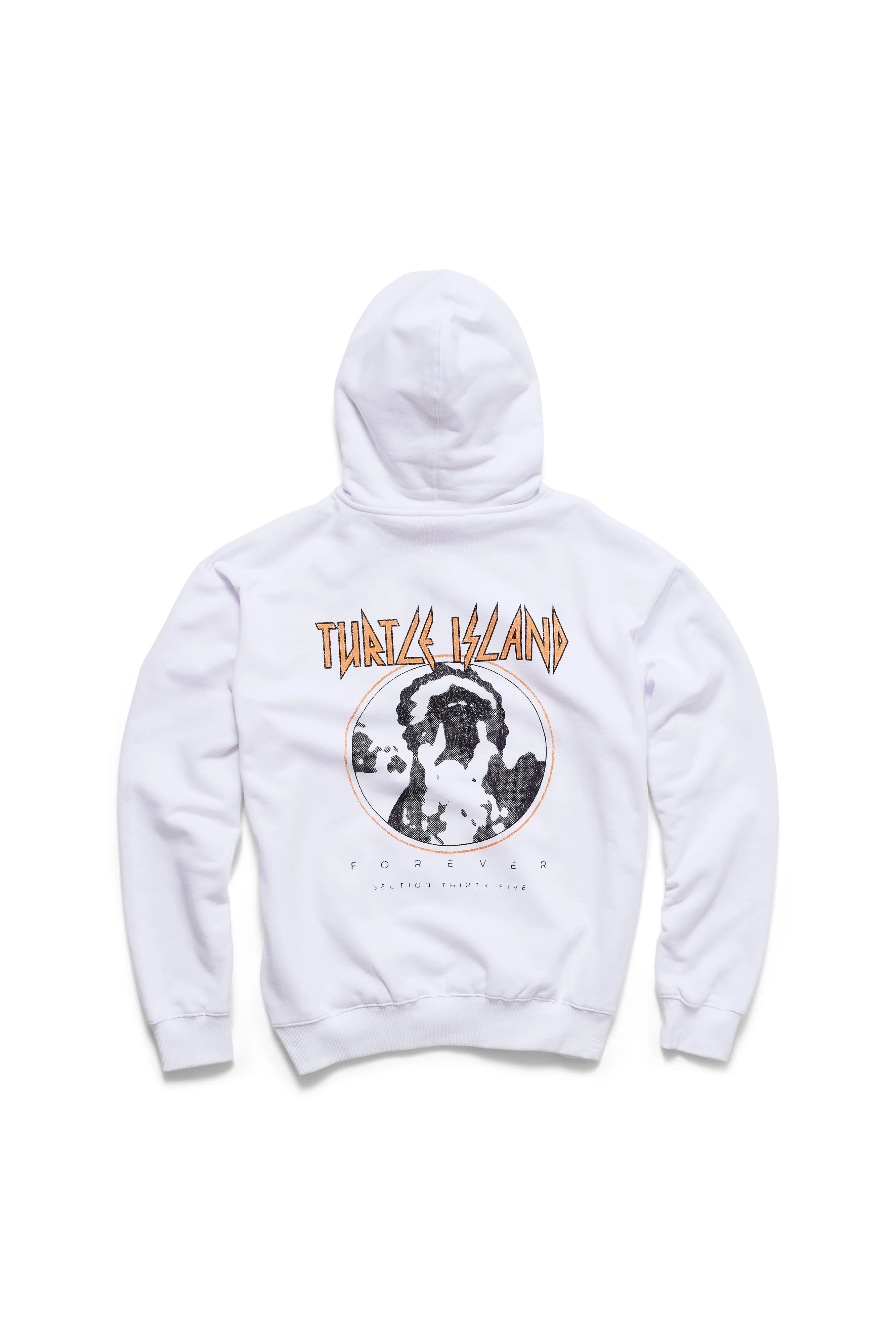 Turtle Island 4Ever Hoodie - White sold by SECTION 35 product image thumbnail 2