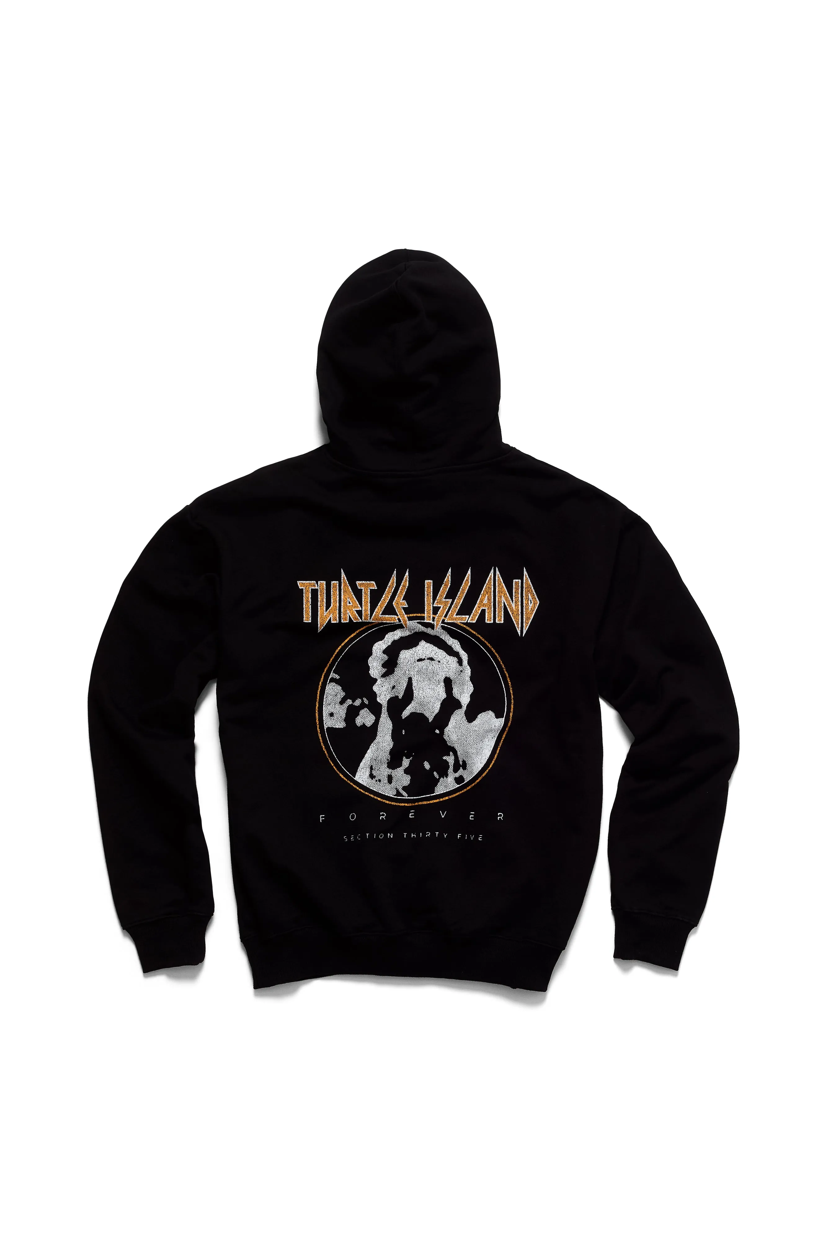 Turtle Island 4Ever Hoodie - Black sold by SECTION 35 product image thumbnail 2