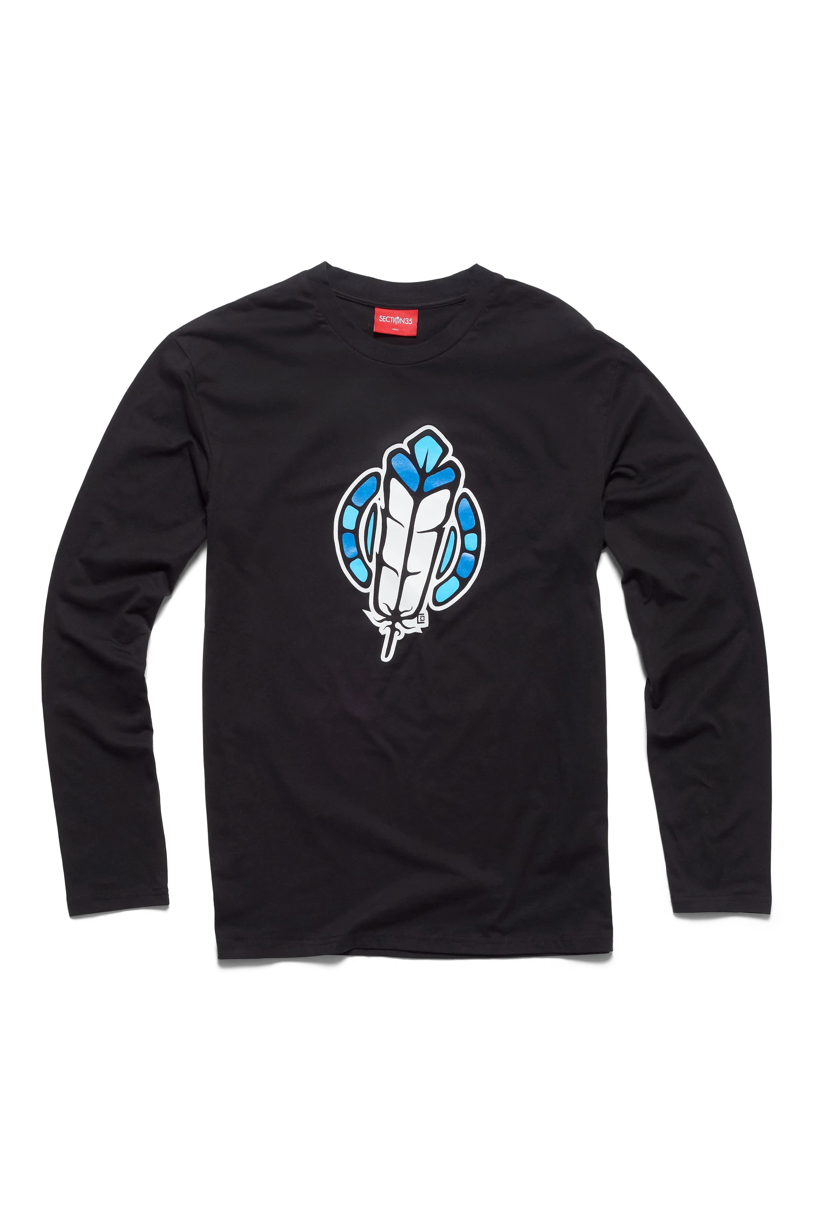 SECTION 35 x Inchipakwetrust OG L/S - Black sold by SECTION 35