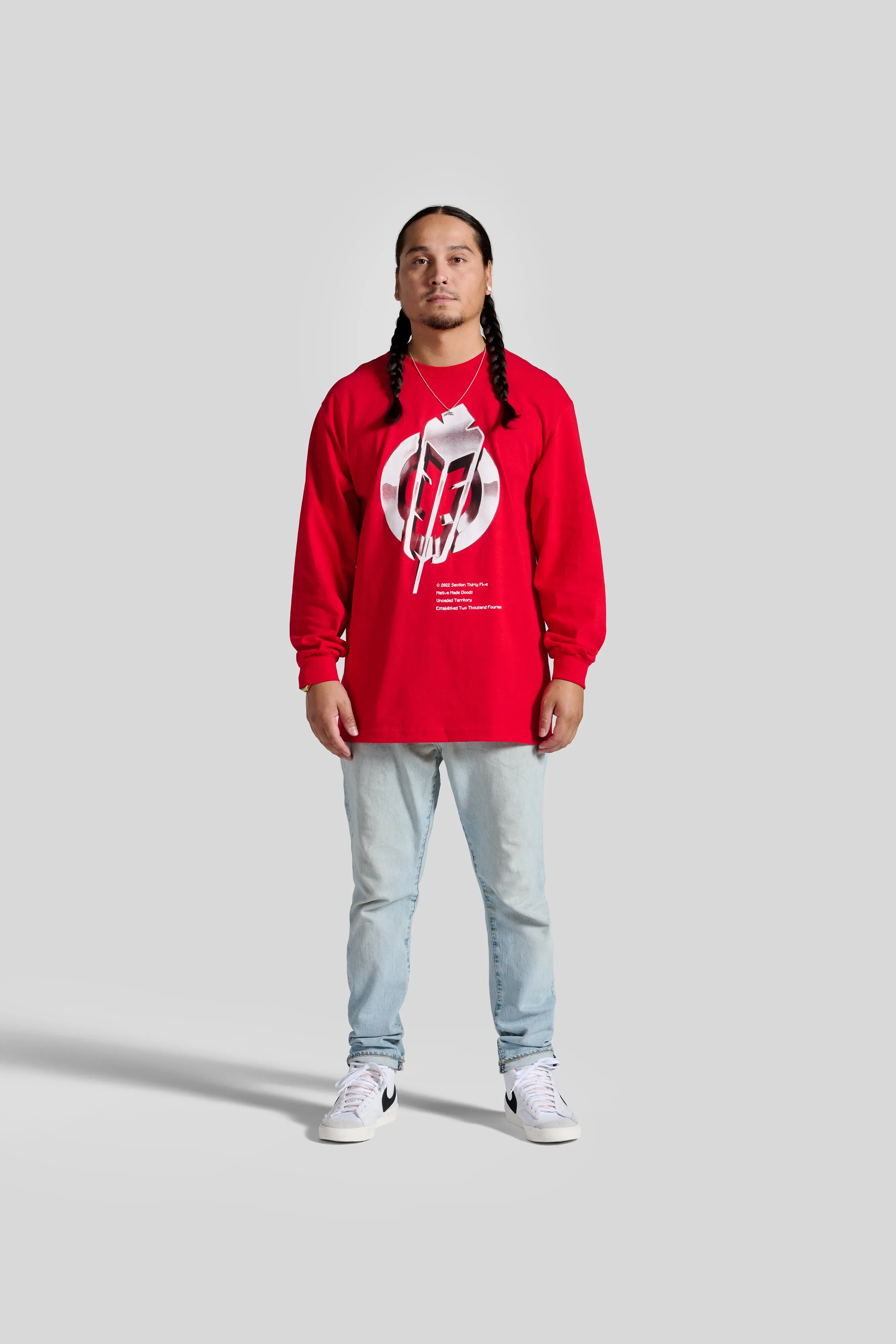 Chrome TF L/S - Red sold by SECTION 35 product image thumbnail 2