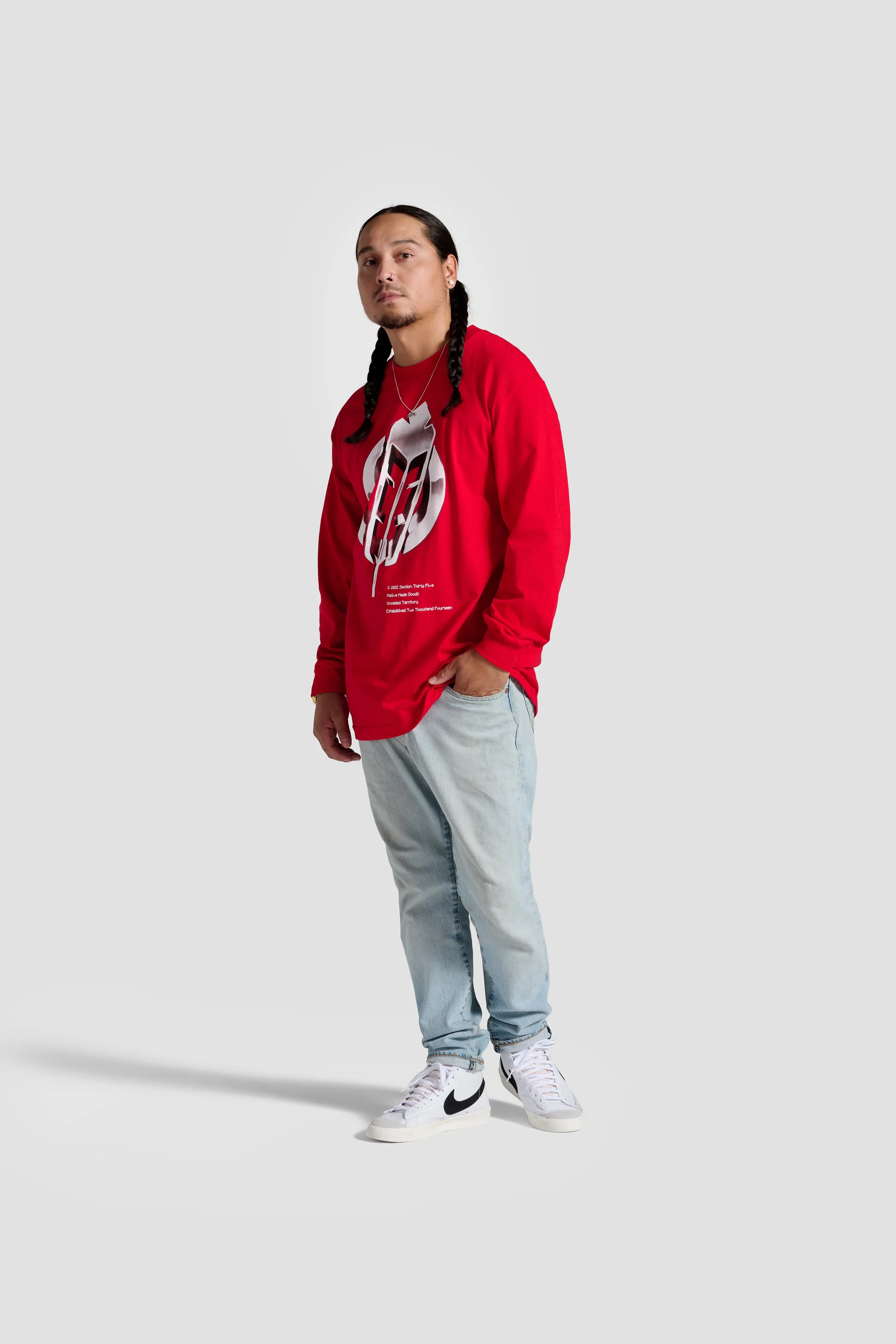 Chrome TF L/S - Red sold by SECTION 35 product image thumbnail 3