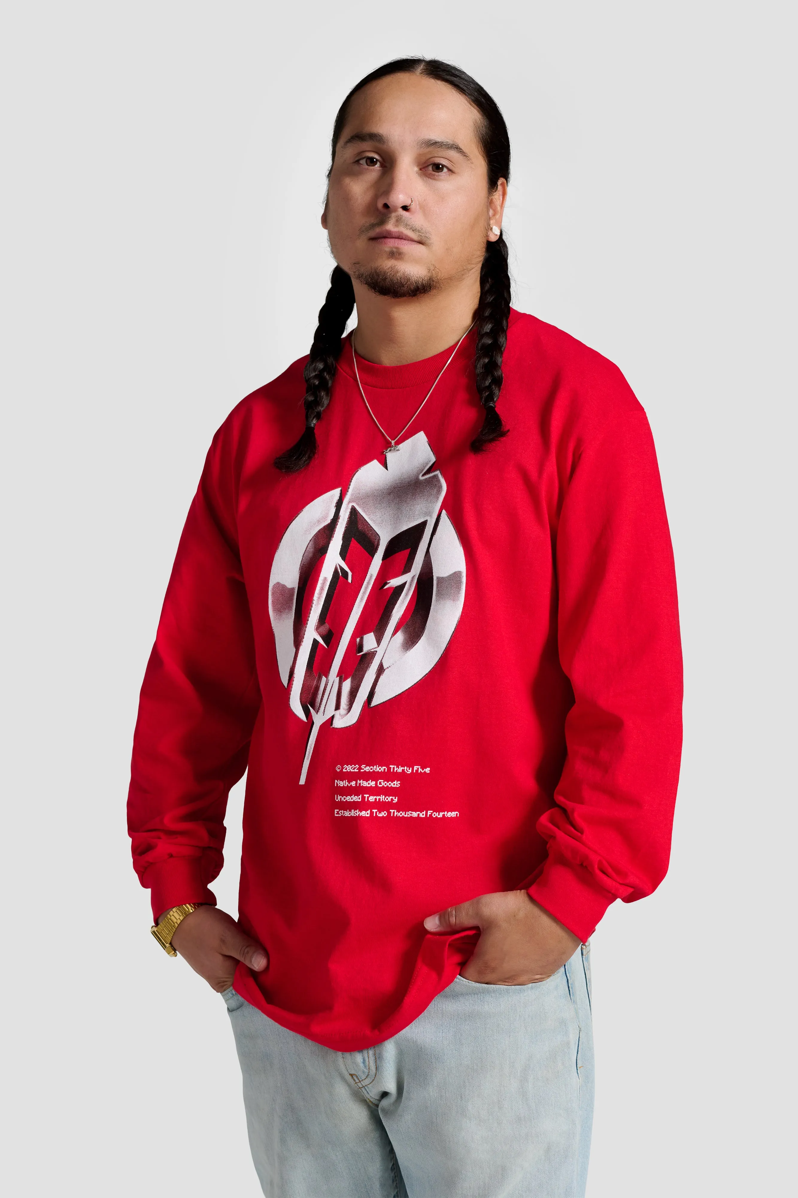 Chrome TF L/S - Red sold by SECTION 35 product image thumbnail 5
