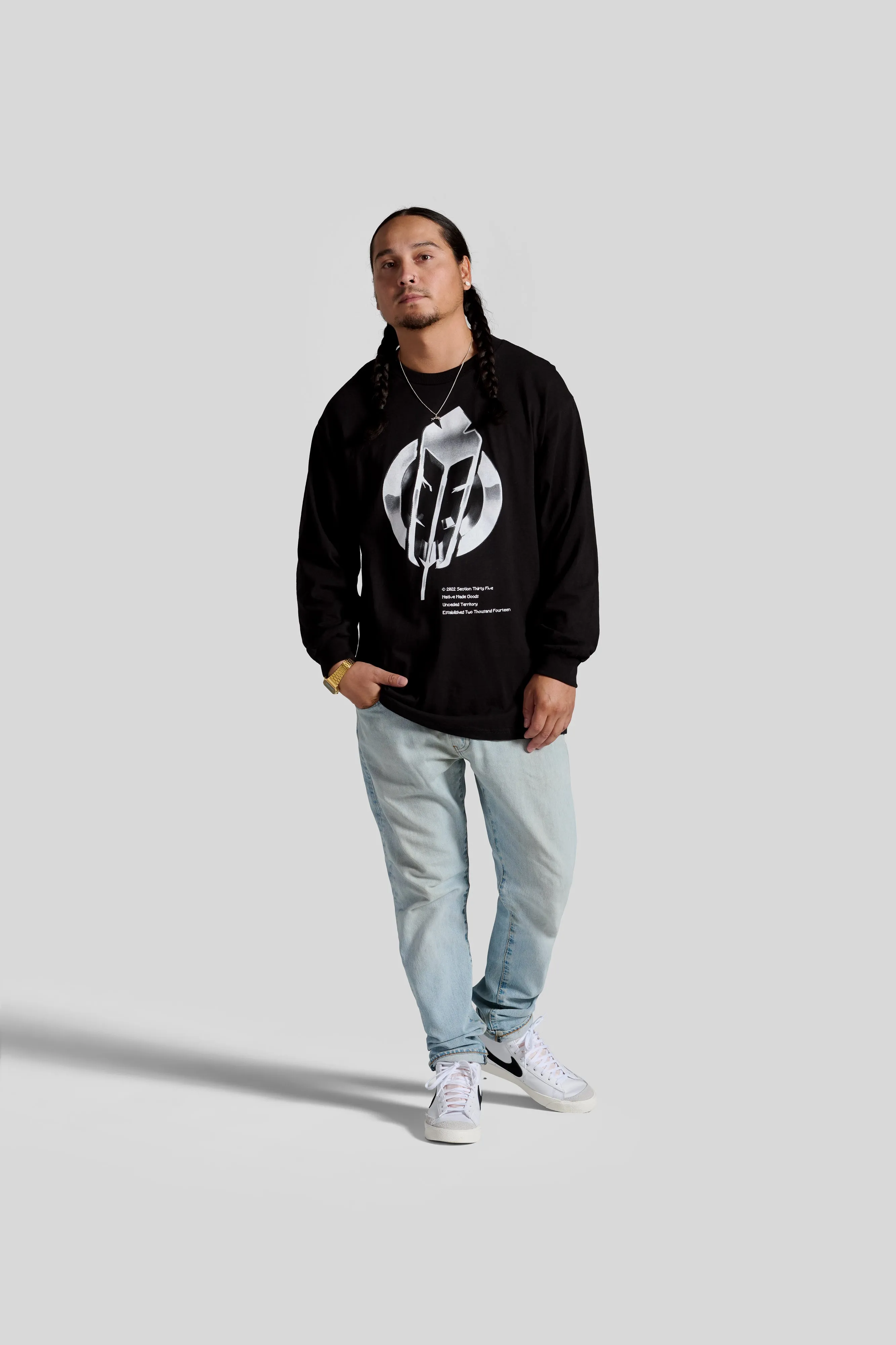 Chrome TF L/S - Black sold by SECTION 35 product image thumbnail 3