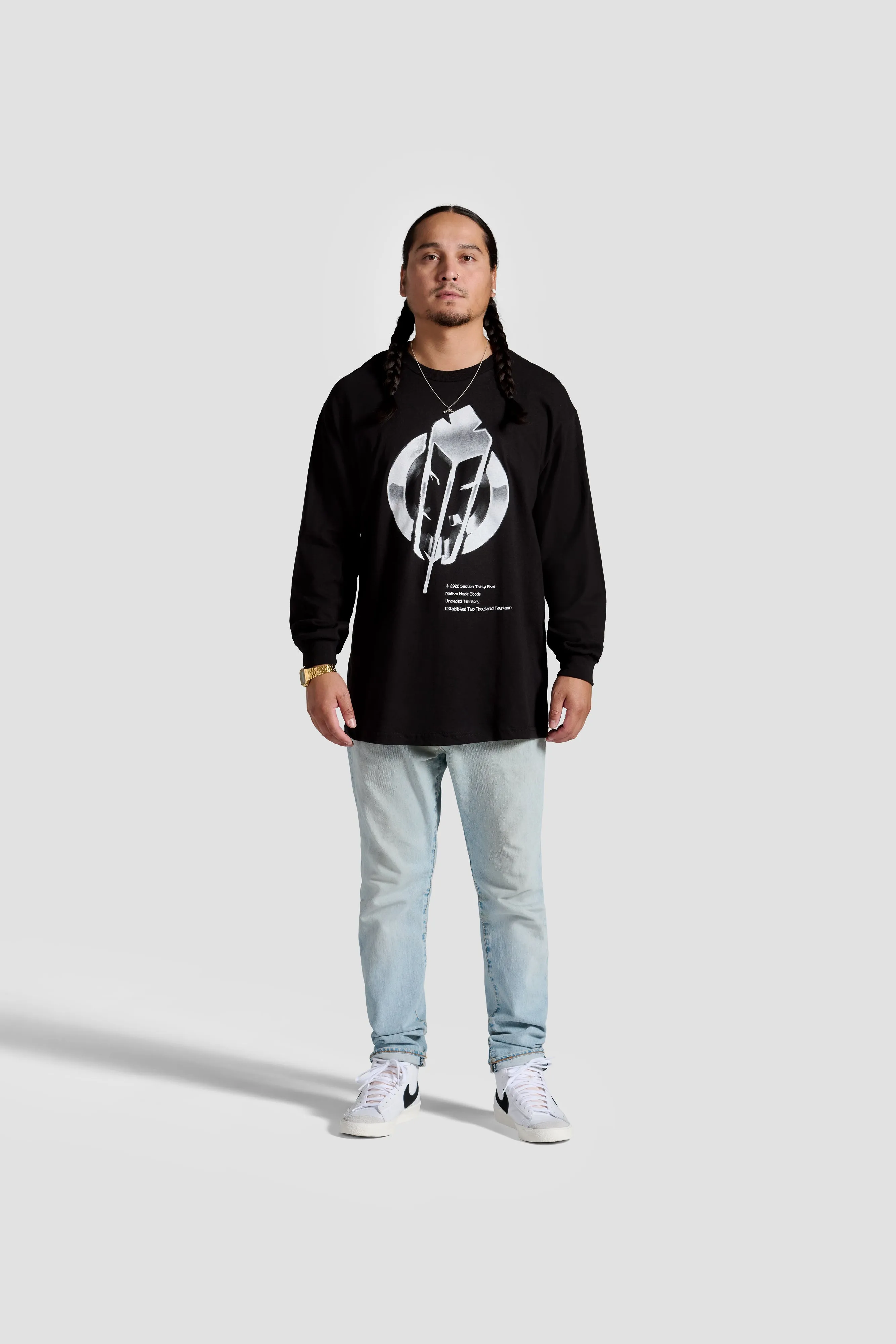 Chrome TF L/S - Black sold by SECTION 35 product image thumbnail 2