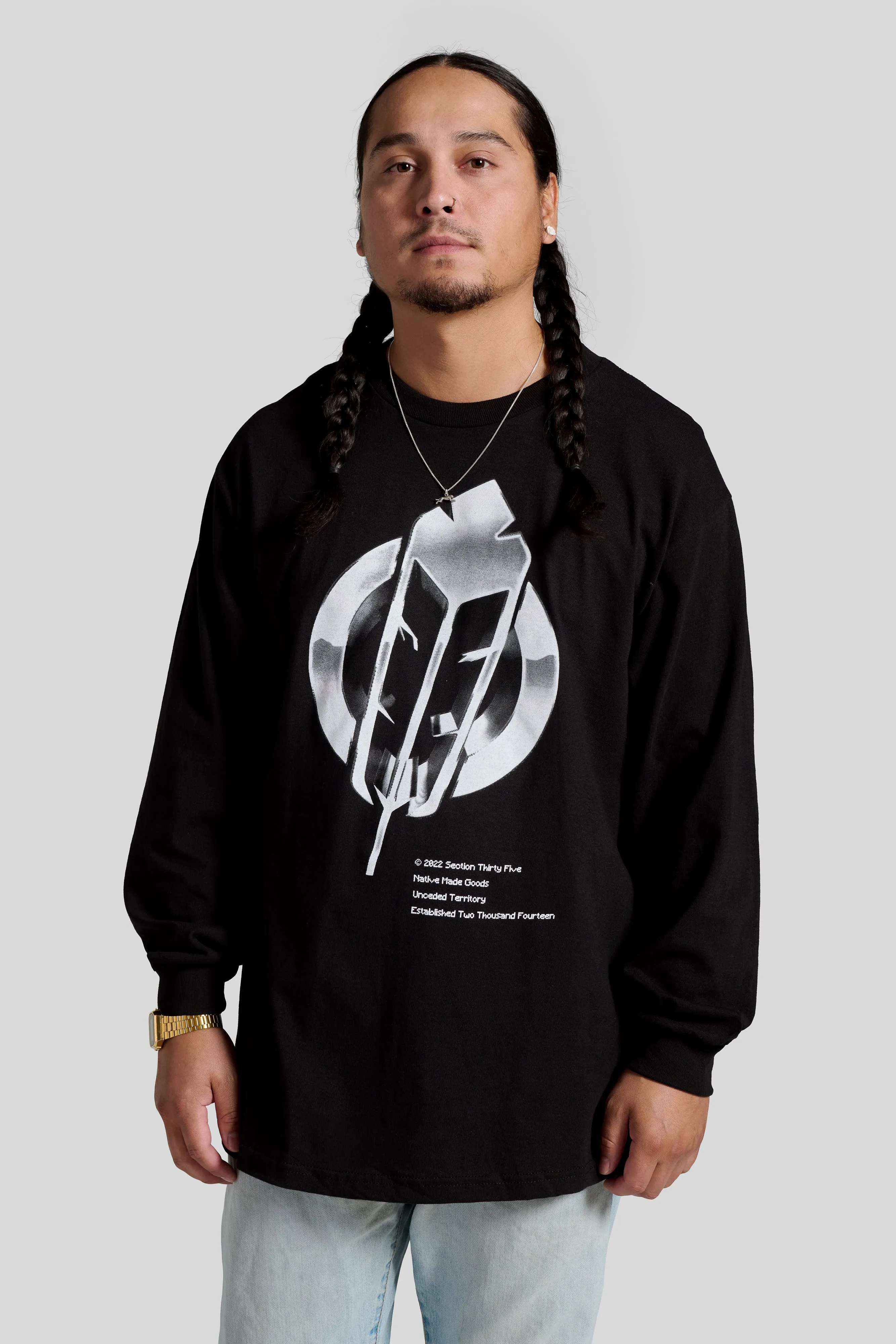 Chrome TF L/S - Black sold by SECTION 35 product image thumbnail 5