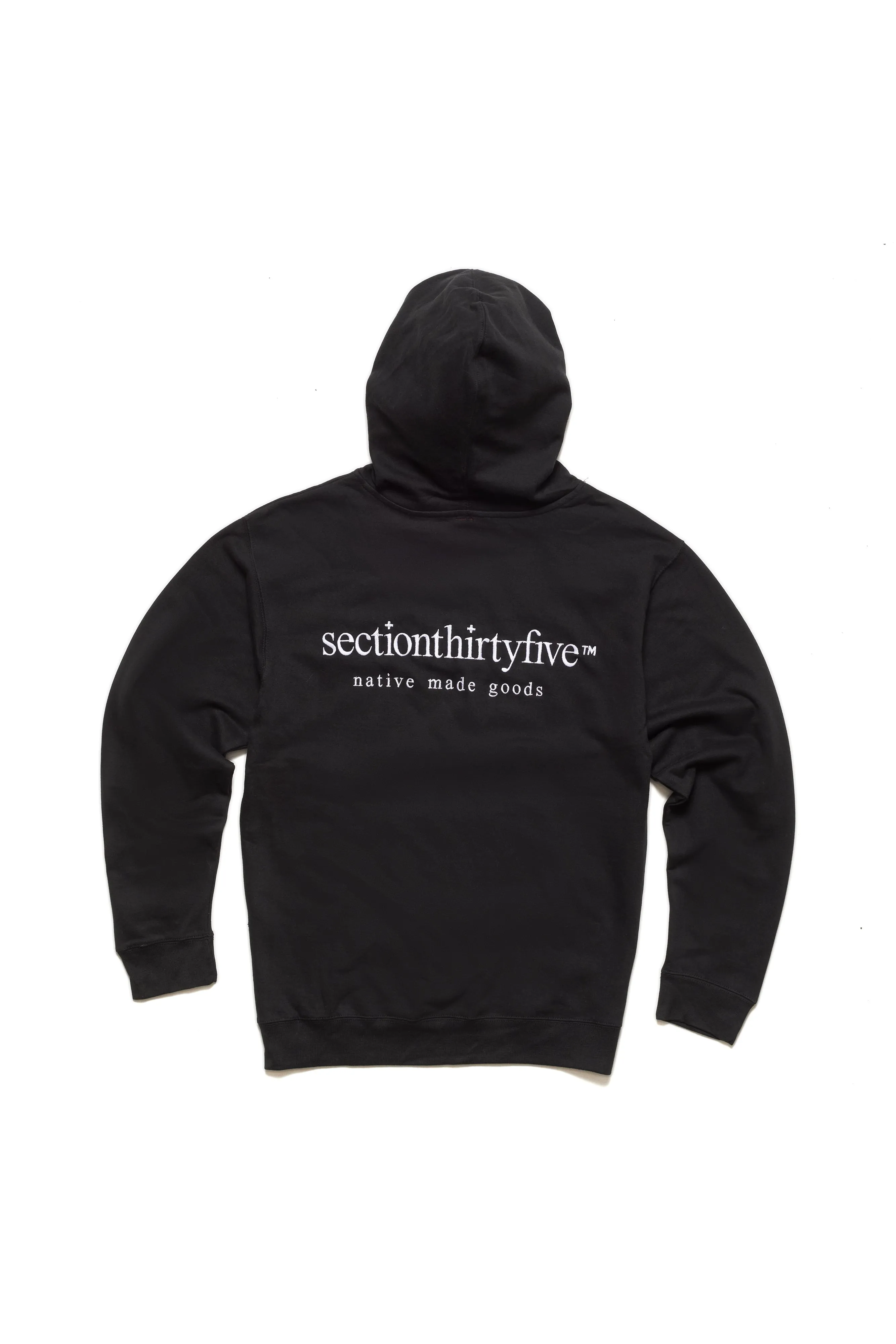 NMG Hoodie - Black sold by SECTION 35 product image thumbnail 2