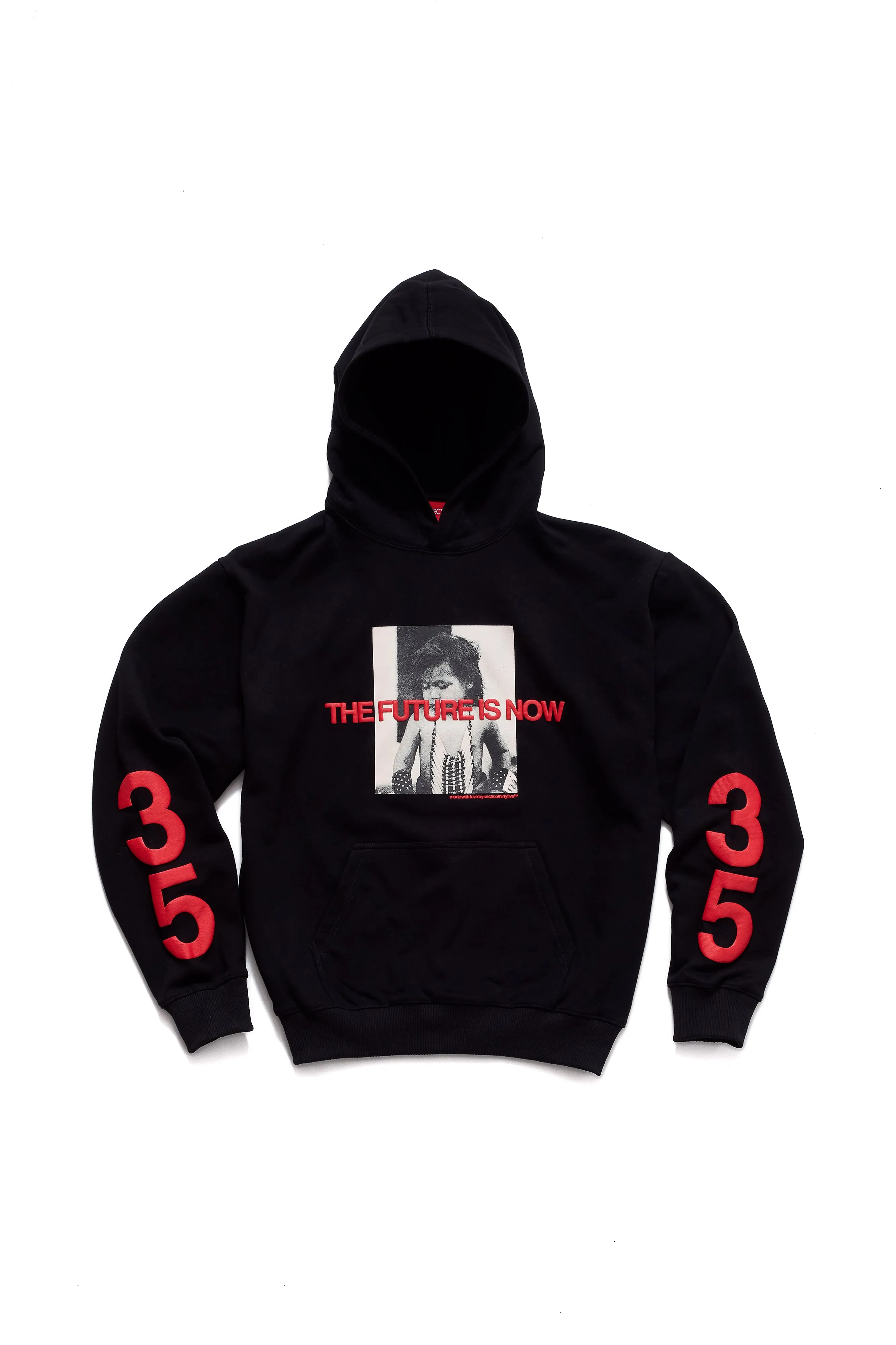 The Future Is Now Hoodie - Black sold by SECTION 35
