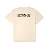 Generations Flocked Tee - Cream sold by SECTION 35